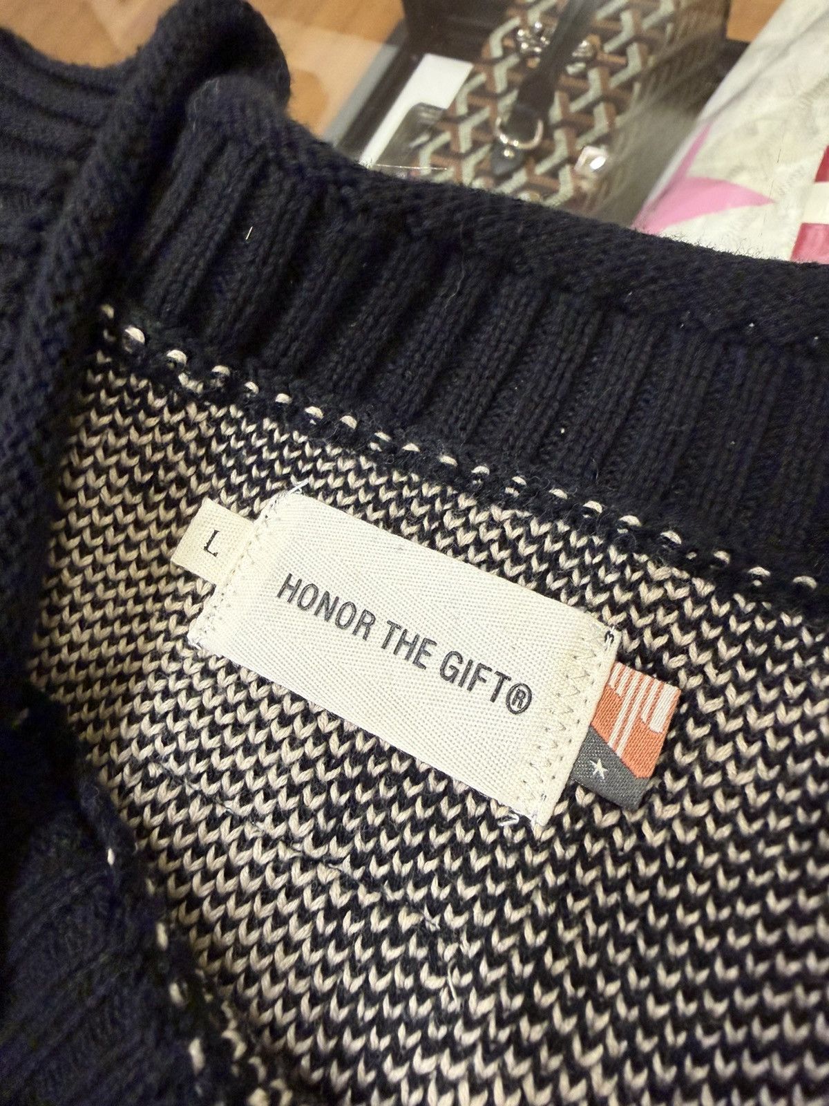 Honor the Gift Honor the Gift Jungle Knit Sweater - Black Size US L / EU 52-54 / 3 - 3 Thumbnail