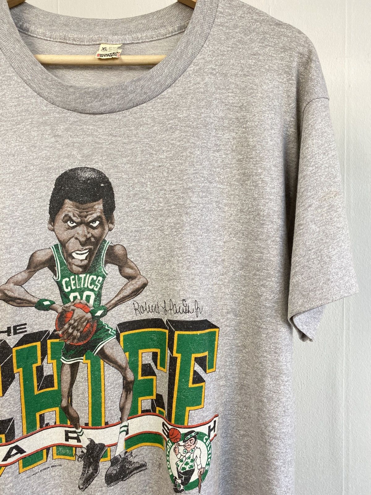 Vintage 80s Chief Parish Boston Celtics