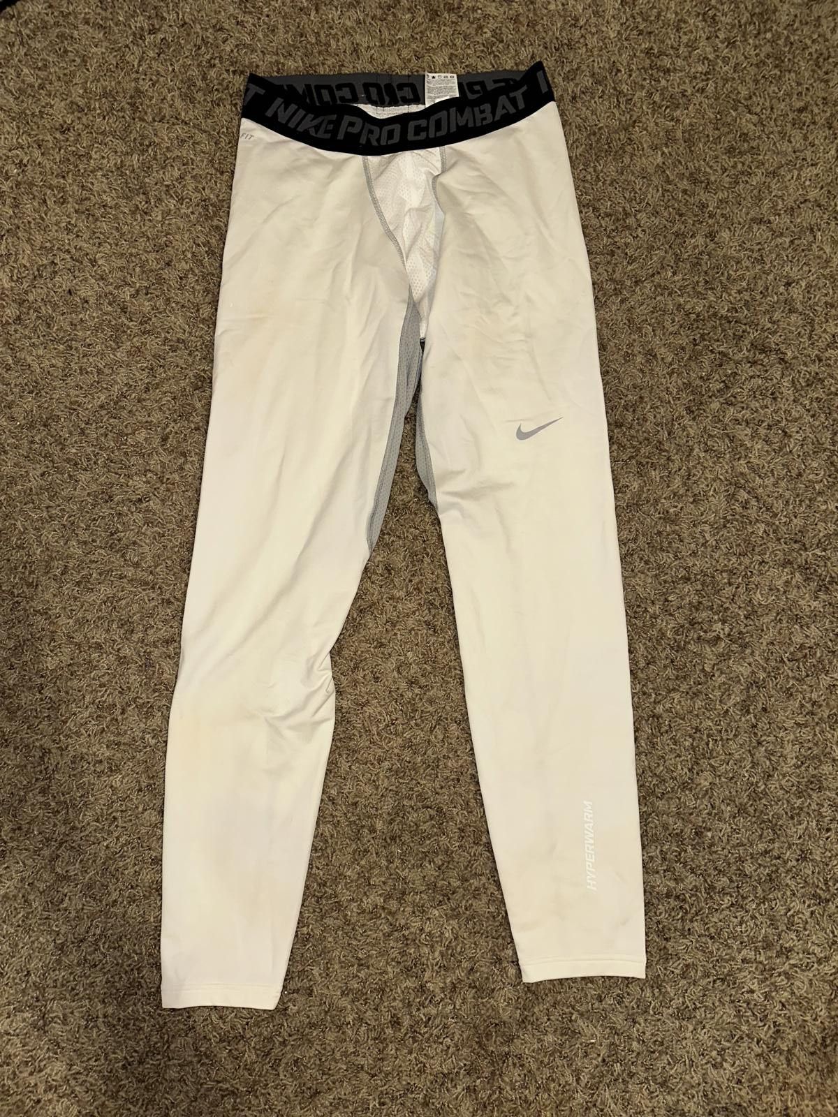 Nike Nike Pro Combat Training Pant Hyperwarm Drifit Legging Tights Size US 32 / EU 48 - 1 Thumbnail