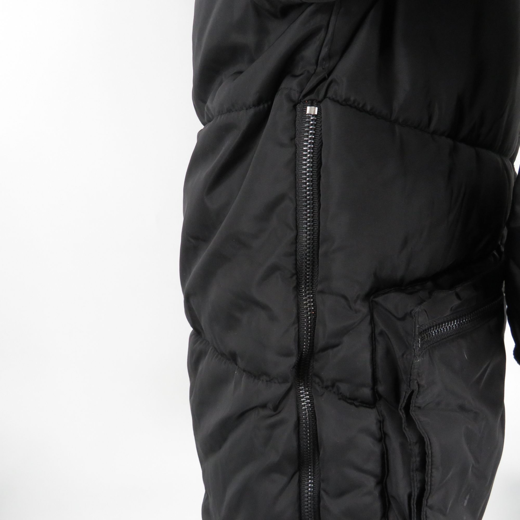 Steve Madden Steve Madden Small Black Quilted Hooded Jacket Multiple Pock Size S / US 4 / IT 40 - 4 Thumbnail
