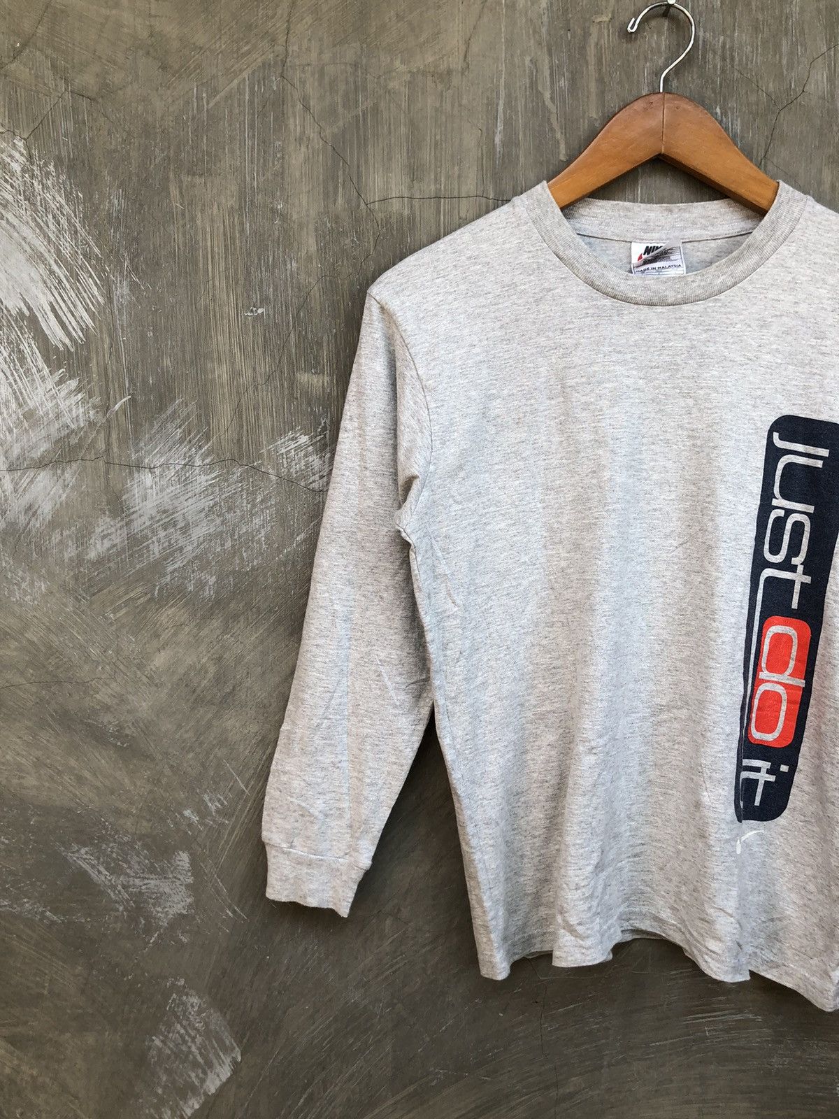 Nike × Vintage Nike Vintage “Just Do It” Long Sleeve T-Shirt Size S / US 4 / IT 40 - 2 Thumbnail