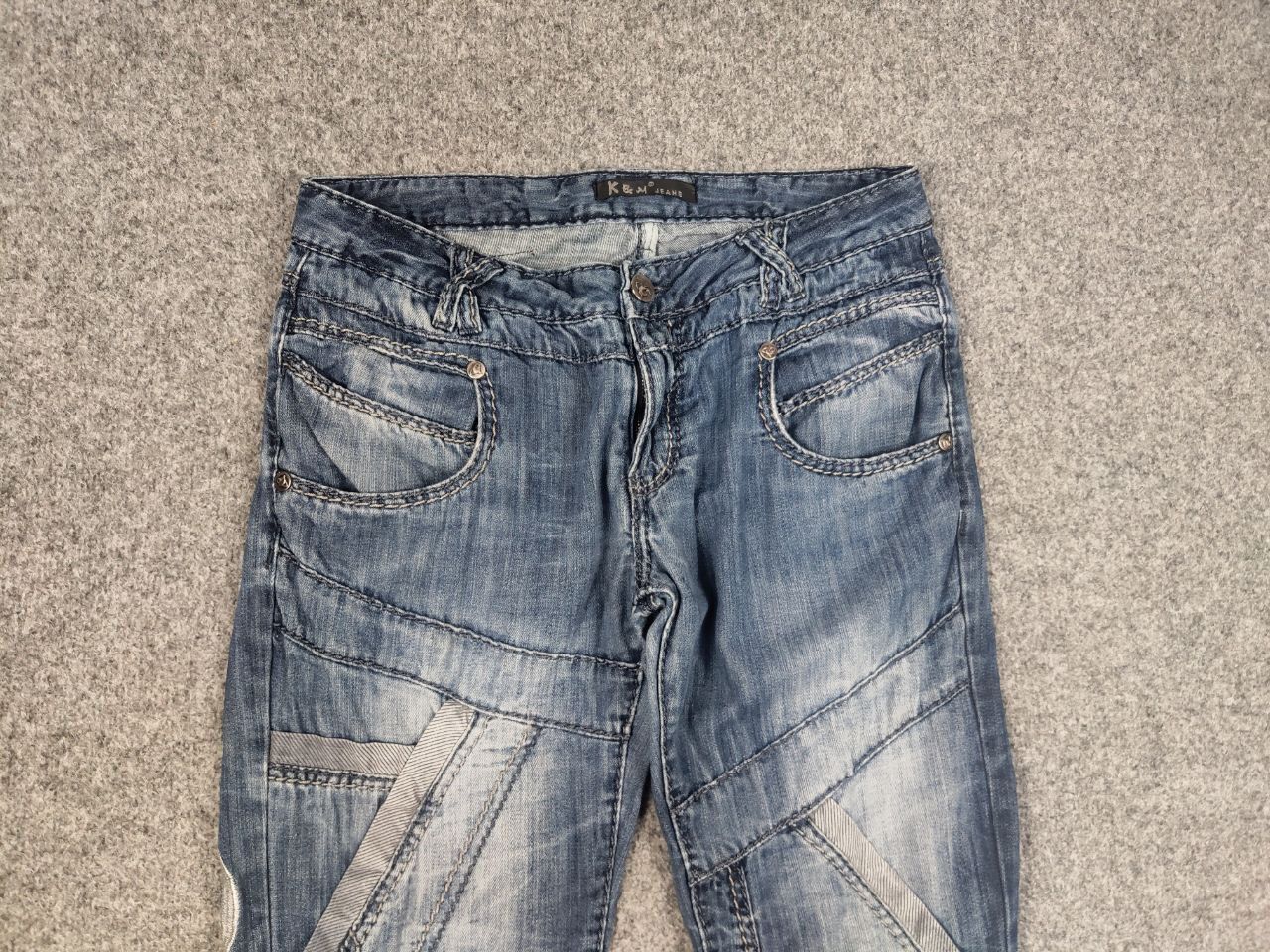 If Six Was Nine Vintage if six was nine style Opium Kosmo Japan baggy Jeans Size US 34 / EU 50 - 7 Thumbnail