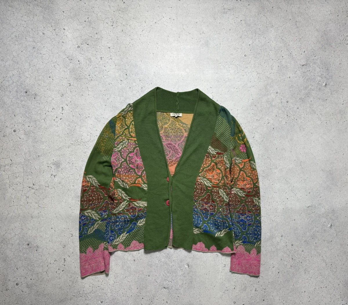 Vintage Ivko Women’s Cardigan Vintage Sweater Size 42 Size M / US 6-8 / IT 42-44 - 1 Thumbnail