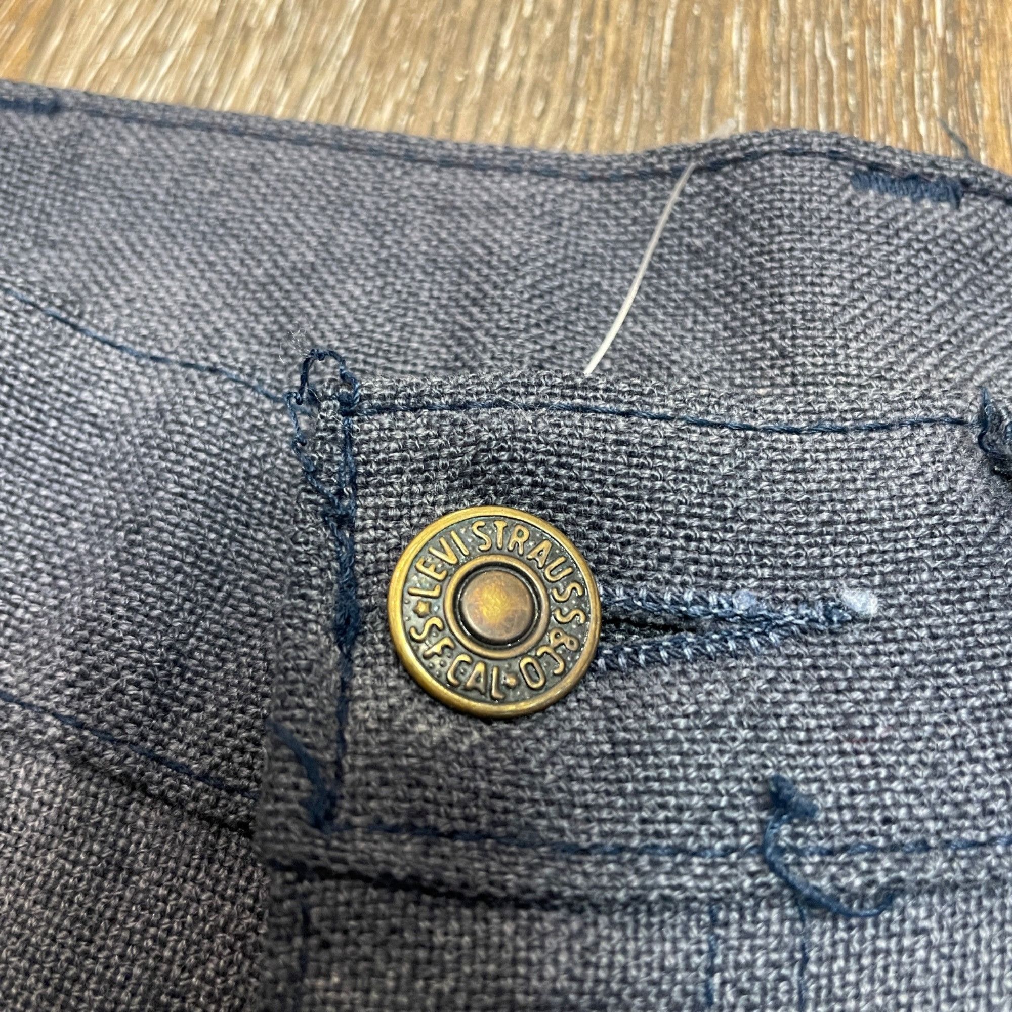 Levi's 32” - Vintage Levi’s Grey Straight Pants Size US 32 / EU 48 - 3 Thumbnail