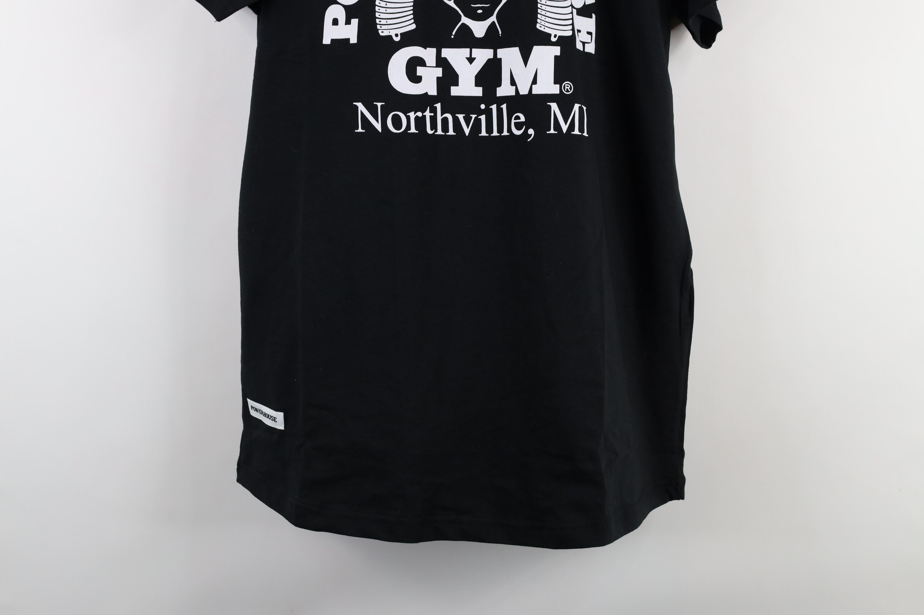 Vintage Deadstock Retro Powerhouse Gym Short Sleeve T-Shirt Black Size US S / EU 44-46 / 1 - 3 Thumbnail