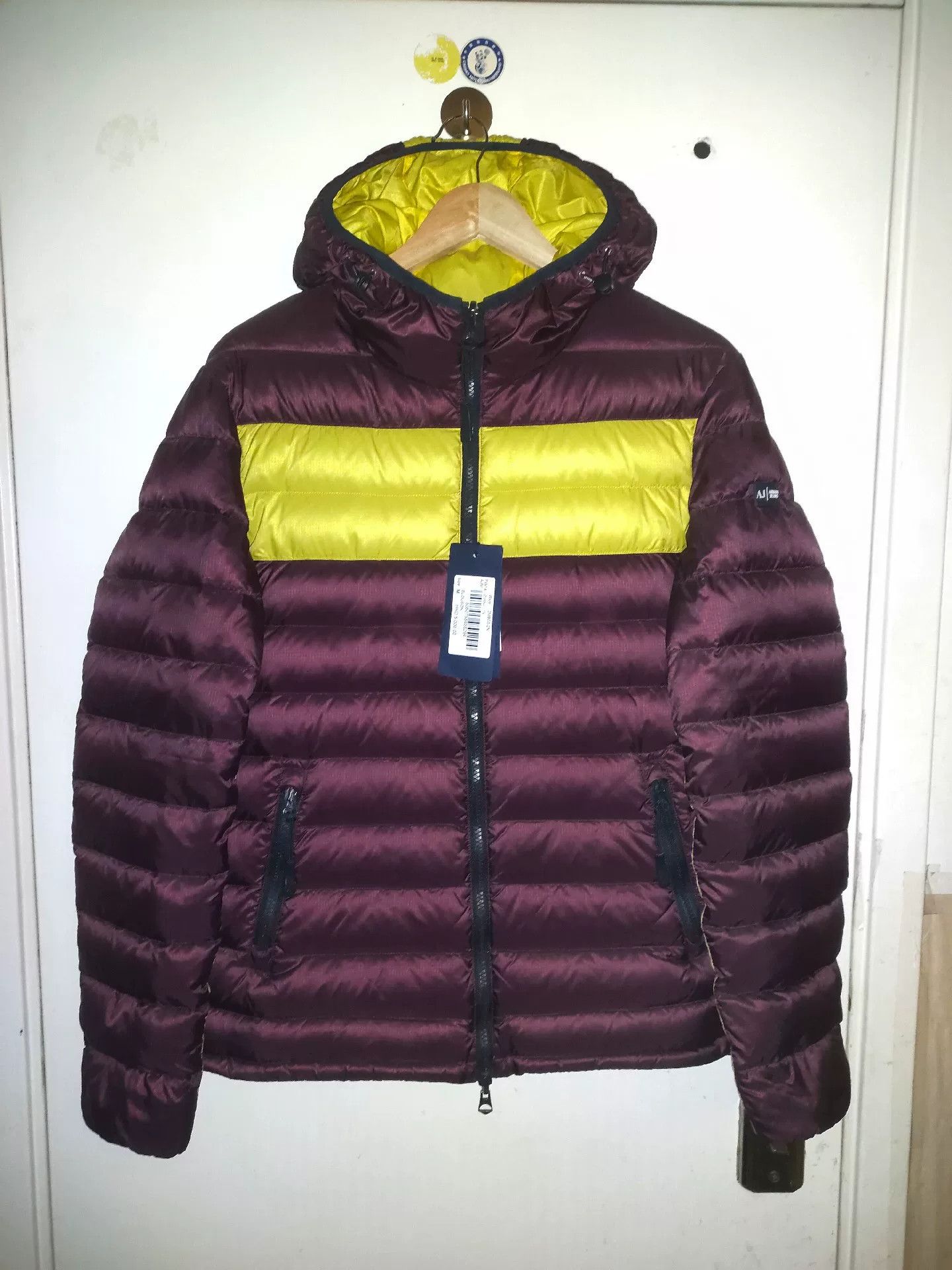 Armani Armani Jeans Men's Reversible Down Jacket Size US M / EU 48-50 / 2 - 1 Thumbnail