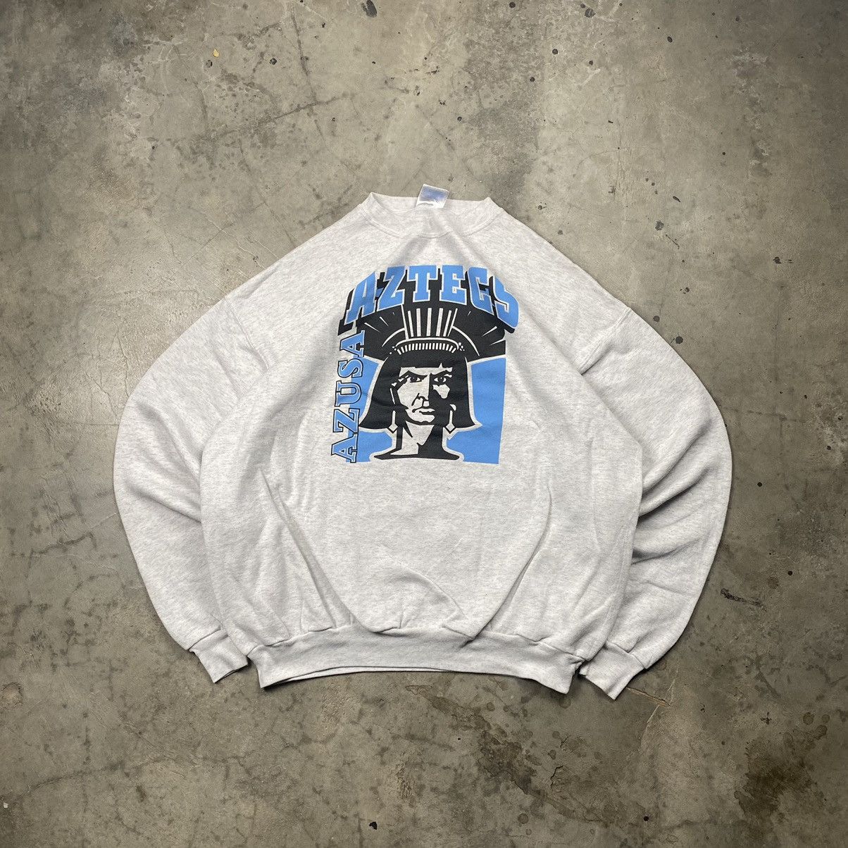 Vintage y2k Aztecs Azusa Crewneck Size US XL / EU 56 / 4 - 1 Thumbnail