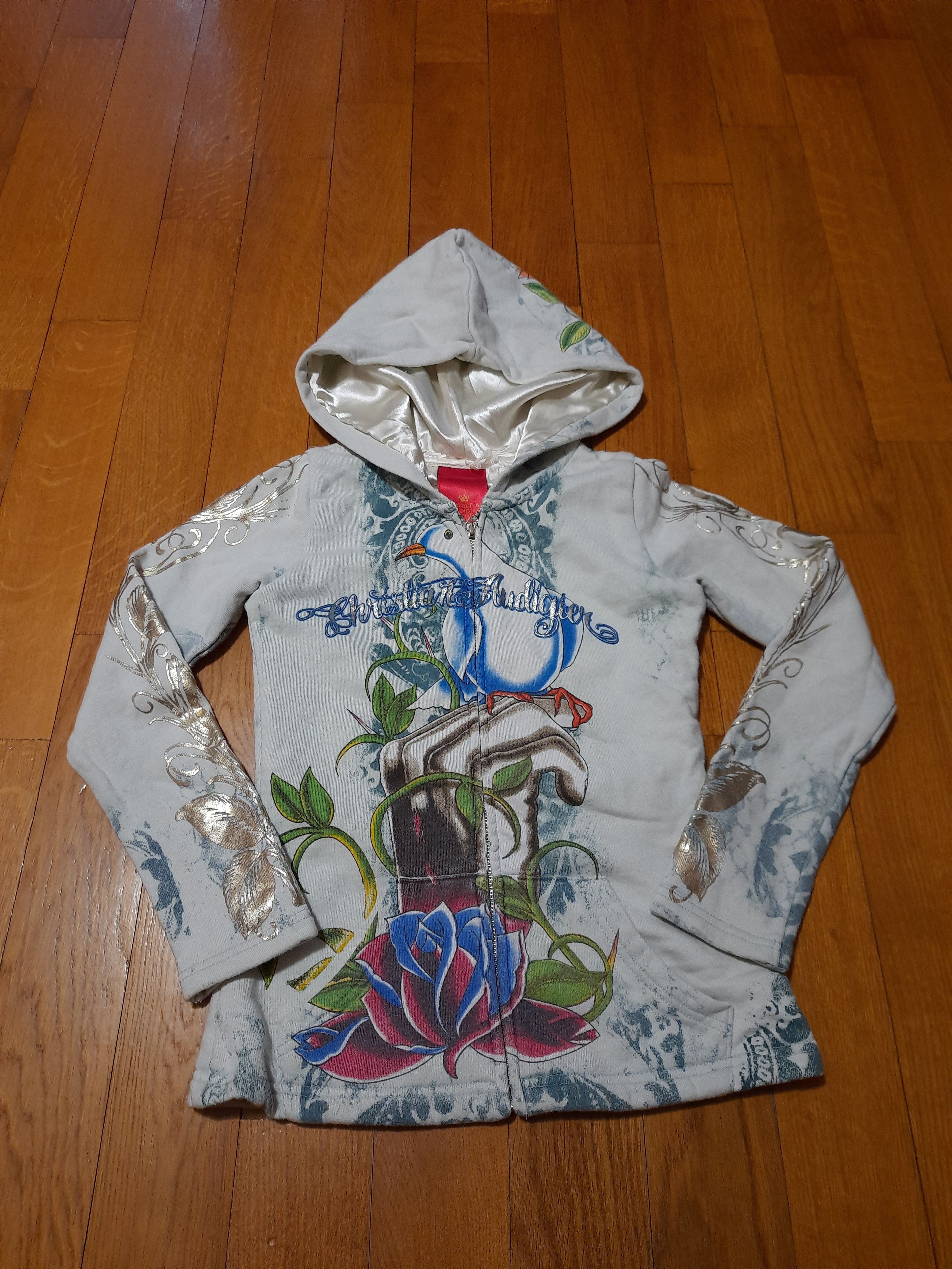 Christian Audigier Christian Audigier Hoodie Ed Hardy Y2k Size XS / US 0-2 / IT 36-38 - 9 Thumbnail