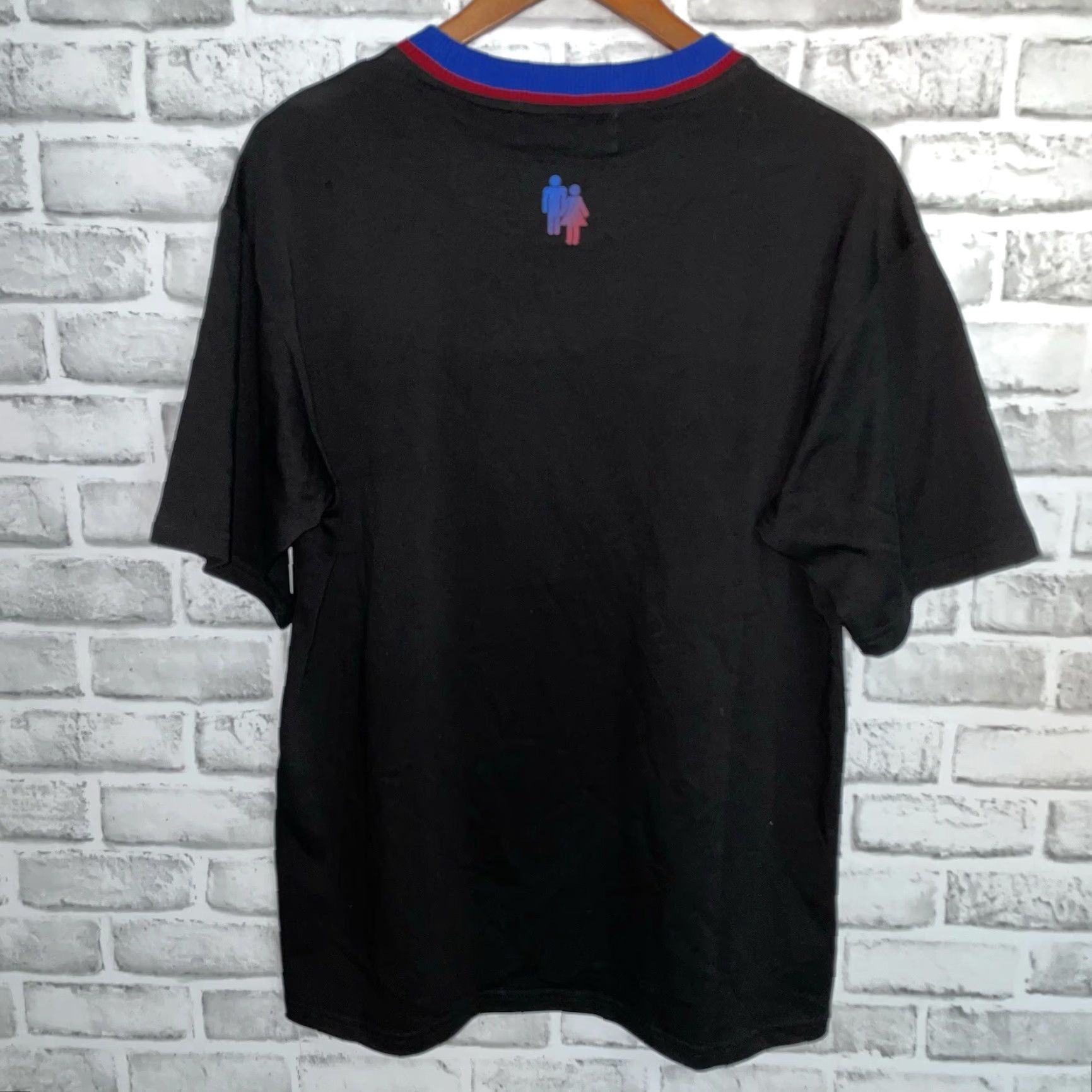Vintage VINTAGE Homme + Femme Black Cotton Graphic T-Shirt Mens Size M Size US M / EU 48-50 / 2 - 5 Thumbnail