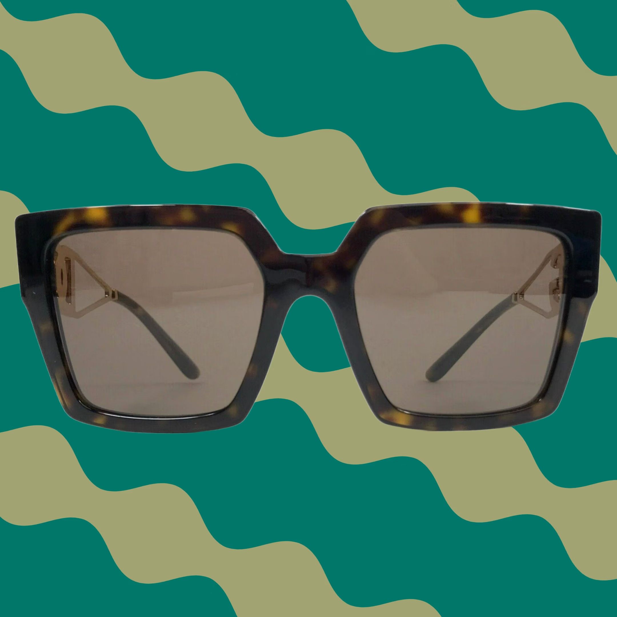 Dolce & Gabbana Sunglasses DG6194-U 502/13 Tortoise Asian Fit w/ Brown Gradient Dolce & Gabbana Dolce & Gabbana Sunglasses DG6194-U 502/13  main image 2