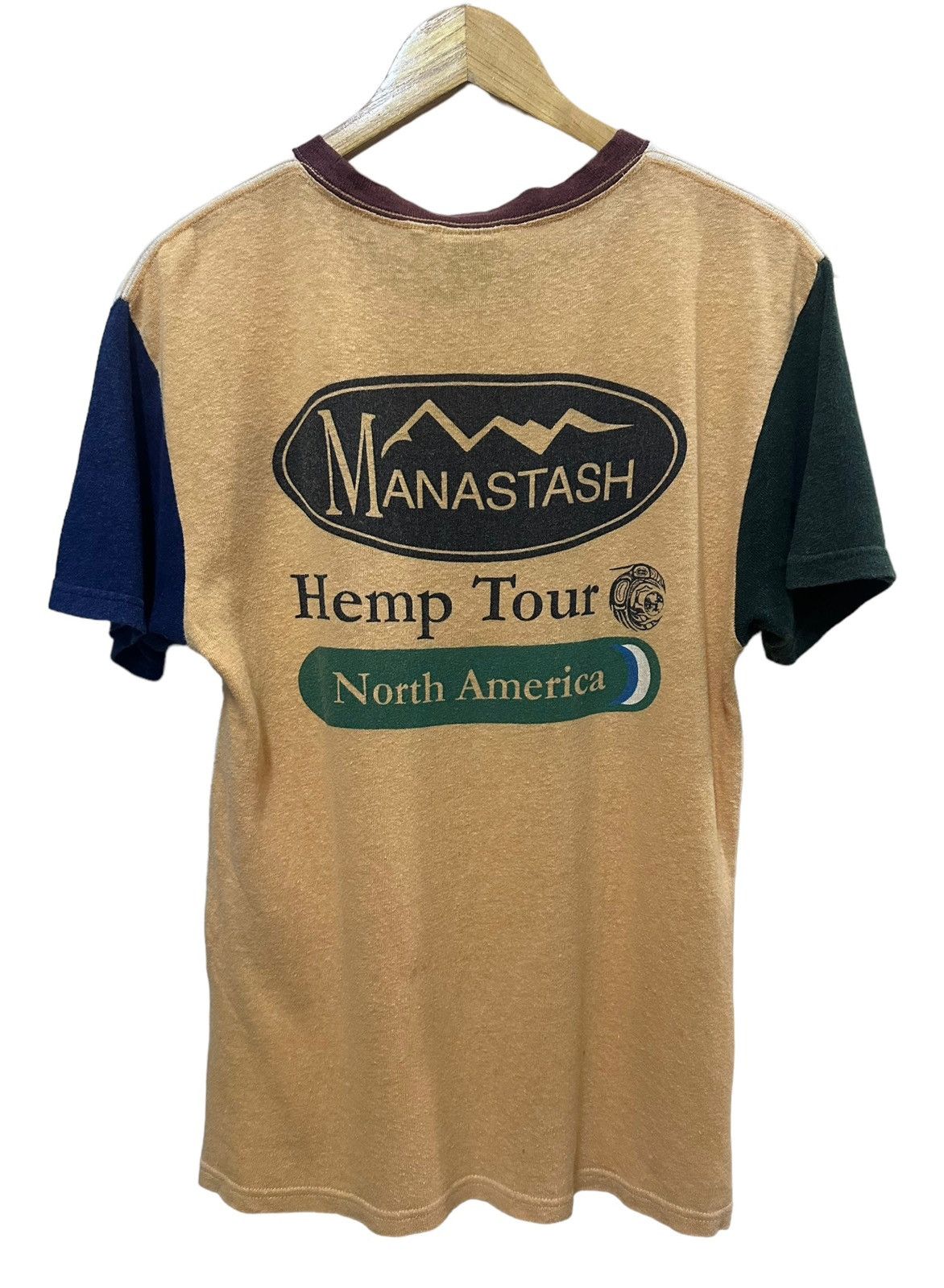 Japanese Brand × Manastash × Vintage 🇯🇵 Vintage Manastash Cannabis Rare Shirts Size US S / EU 44-46 / 1 - 2 Thumbnail