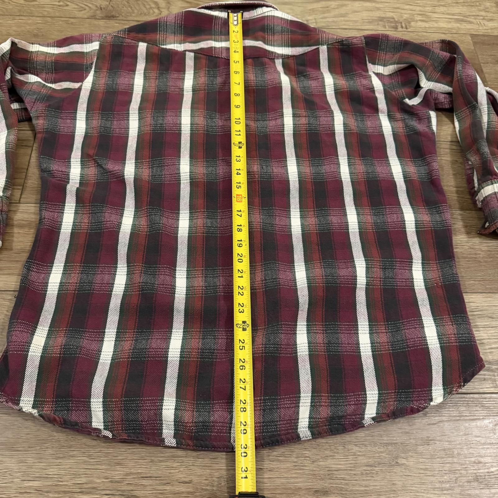 Other Vintage 80s Saddle King Western Flannel Distressed Grunge Size US XXL / EU 58 / 5 - 8 Thumbnail