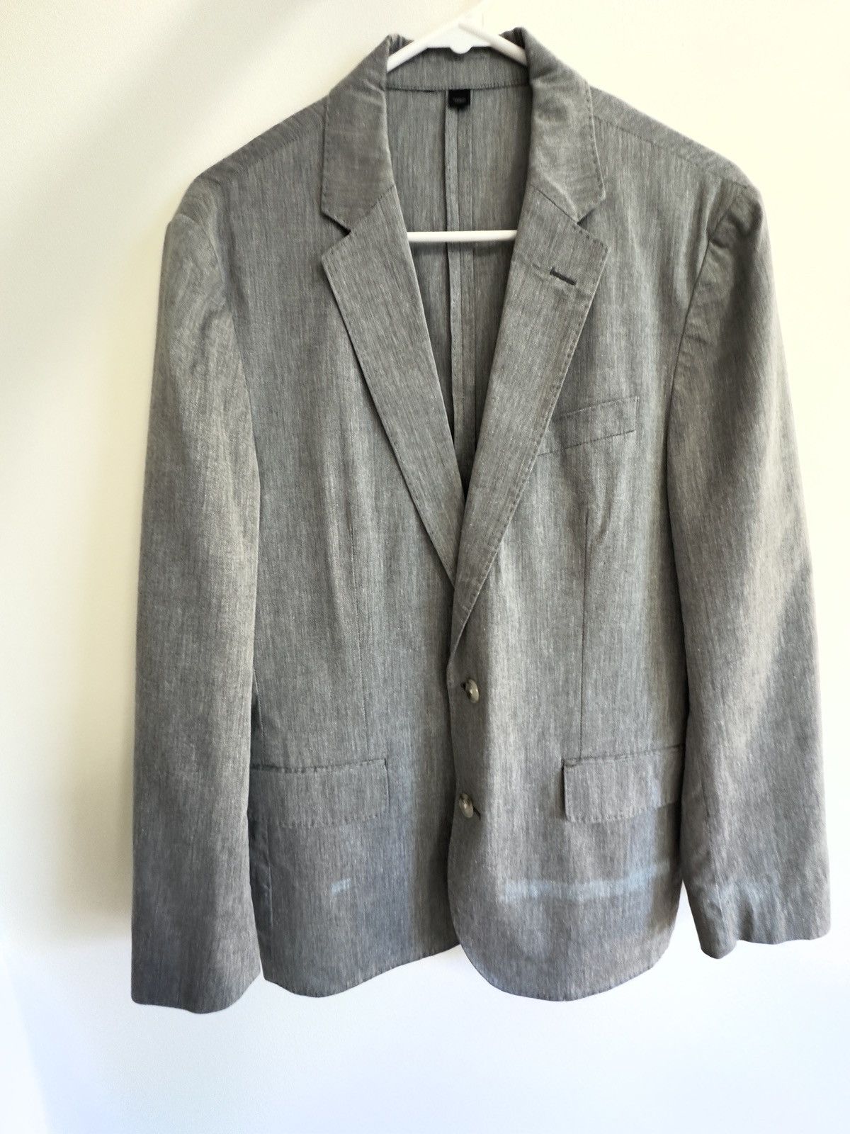 J.Crew J.Crew Ludlow Blazer Light Grey 38S Size 38S - 1 Thumbnail