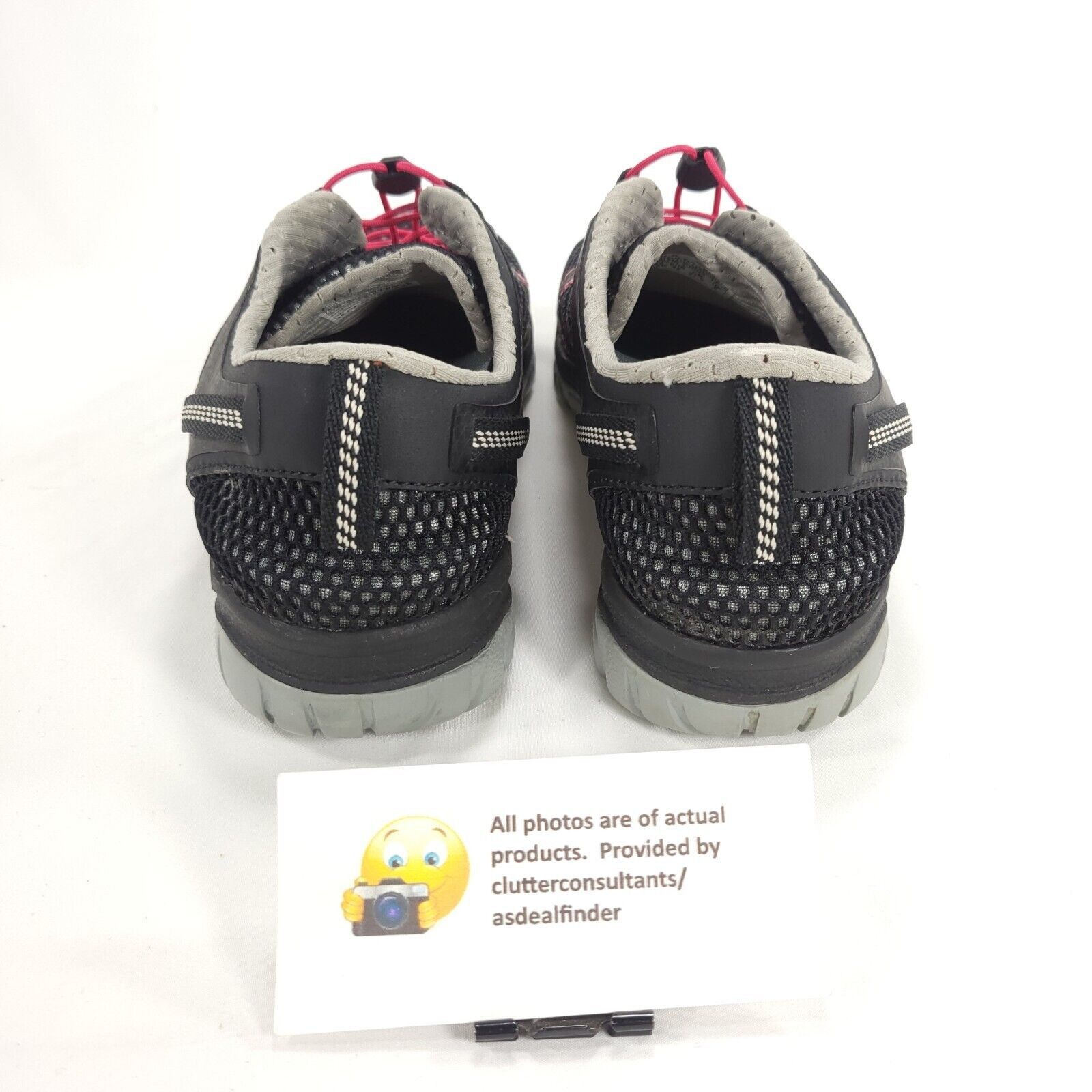 Vasque Vaspue All Terrain Shoe Womens Size 10.5 7053 Black Red Size US 10.5 / IT 40.5 - 3 Thumbnail