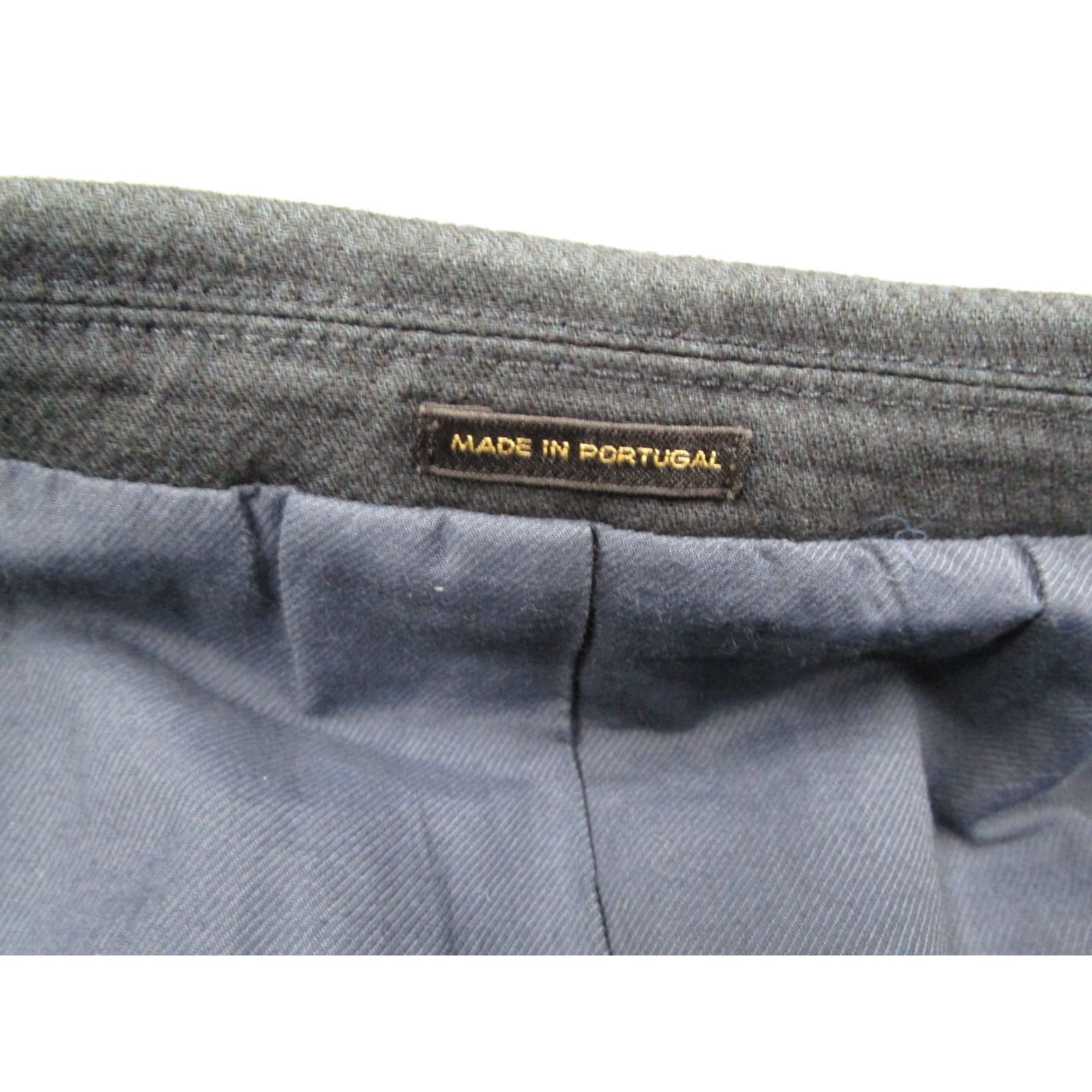 Massimo Dutti Mossimo Dutti Blazer Men 42 Blue ITALIAN FABRIC 2 Button Jacket - cotton - Made in Portugal Size 42R - 5 Thumbnail