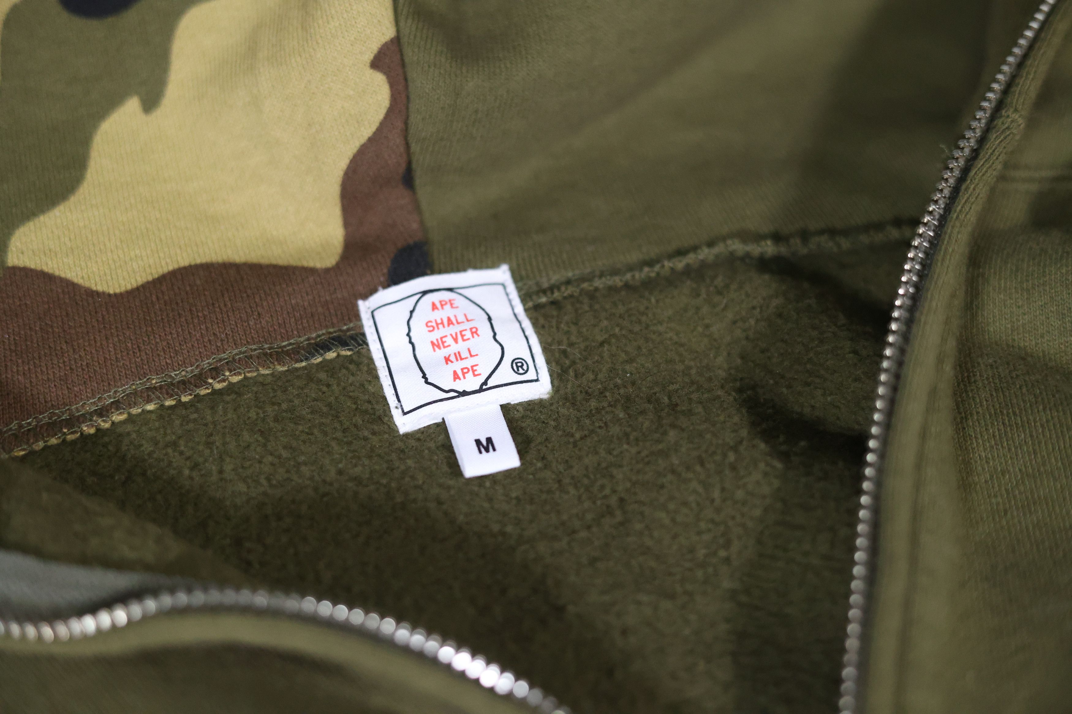 Bape Bape Hoodie Olive/Green Size US M / EU 48-50 / 2 - 6 Thumbnail