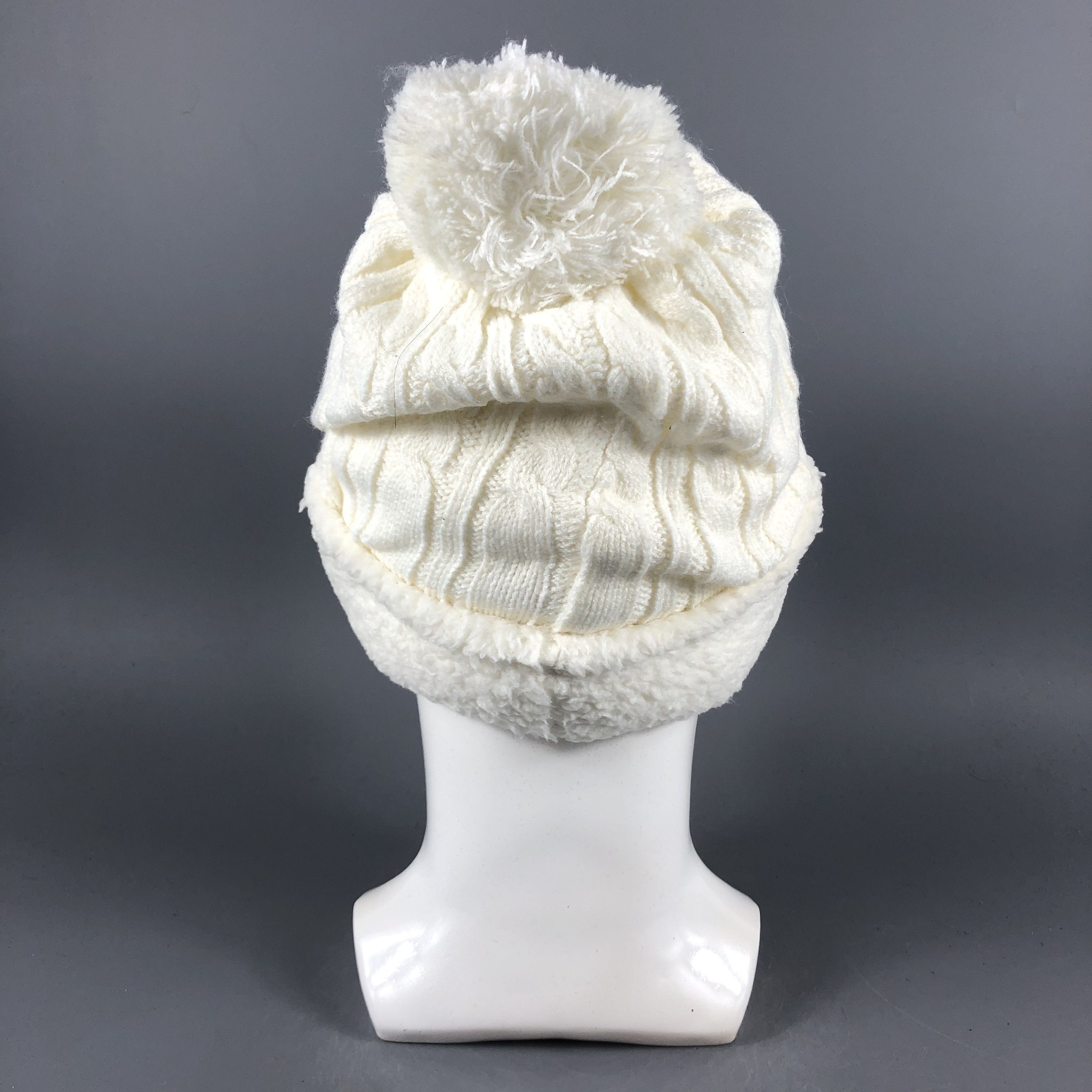 Japanese Brand × Vintage Womens Jenni PomPom Beanie Snow Hat Snow Cap -D1075 Size ONE SIZE - 3 Thumbnail