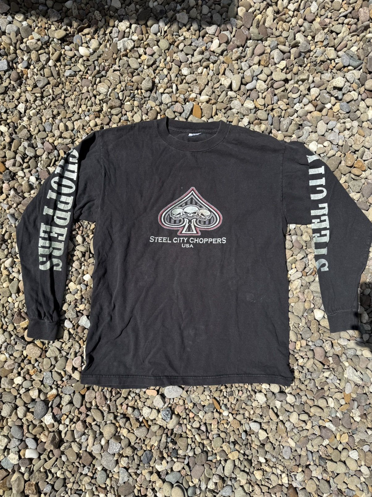 Other Vintage Steel City Choppers Long Sleeve Tee Size US M / EU 48-50 / 2 - 1 Thumbnail