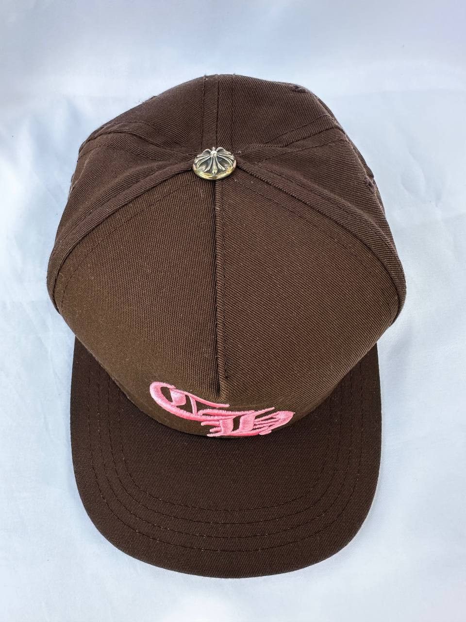 Chrome Hearts Chrome Hearts CH Baseball Hat Brown/Pink Size ONE SIZE - 2 Thumbnail
