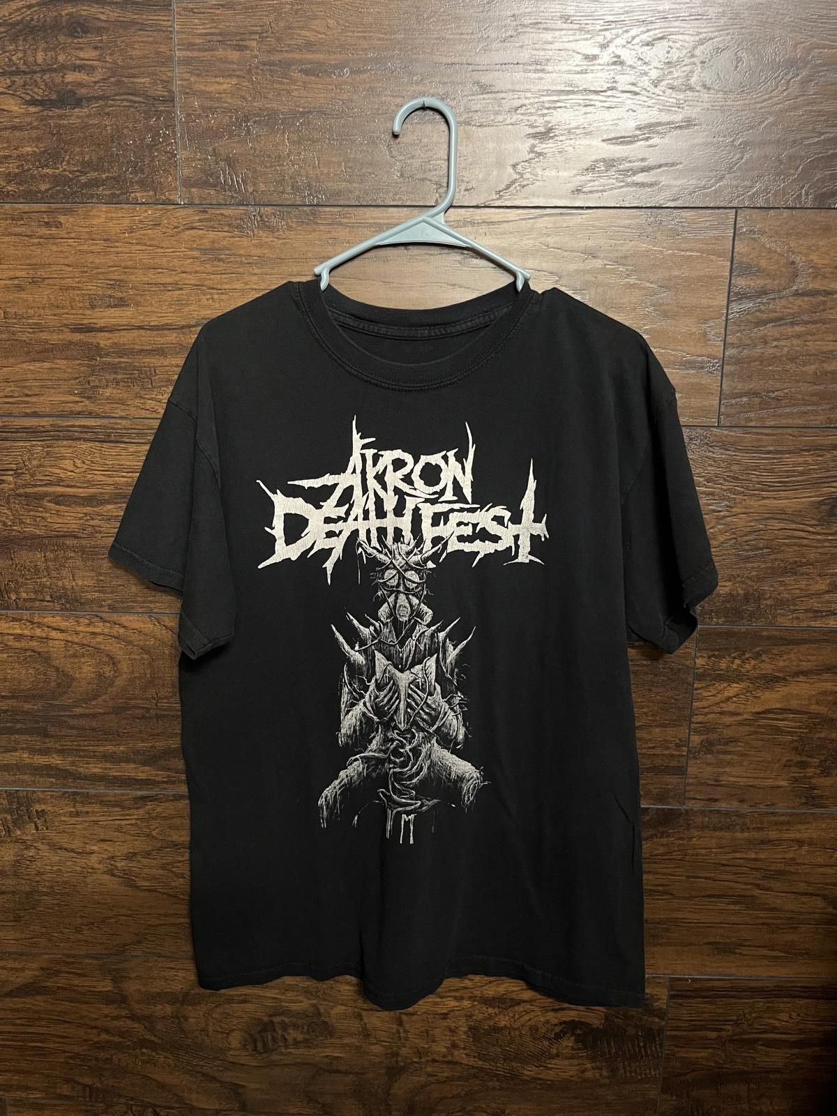 Designer T-shirt Akron Deathfest 2016 - Line up on Back Death Metal Size US L / EU 52-54 / 3 - 1 Thumbnail