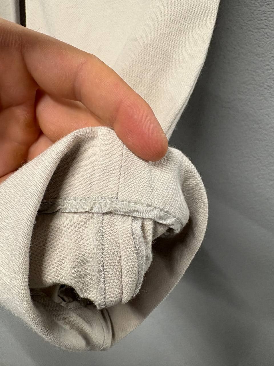 Brunello Cucinelli Brunello Cucinelli womens wool pants biege size US 6 / M Size 28" / US 6 / IT 42 - 7 Thumbnail