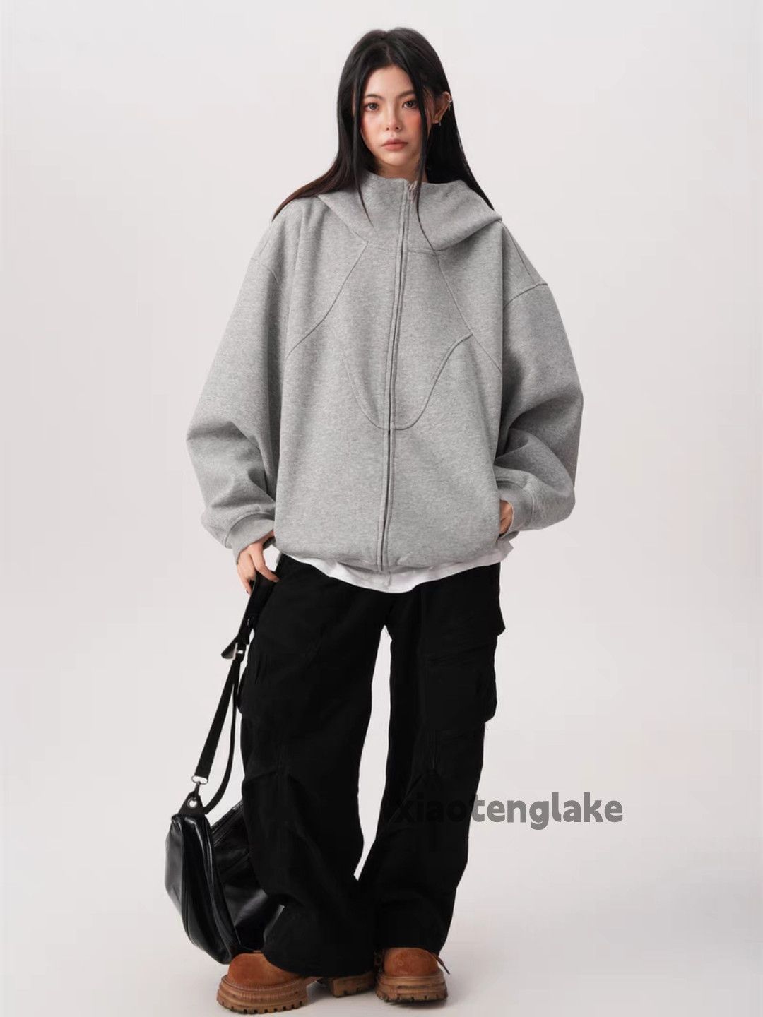 Vintage unisex outdoor utility patchwork sports loose hoodie Size US S / EU 44-46 / 1 - 1 Thumbnail