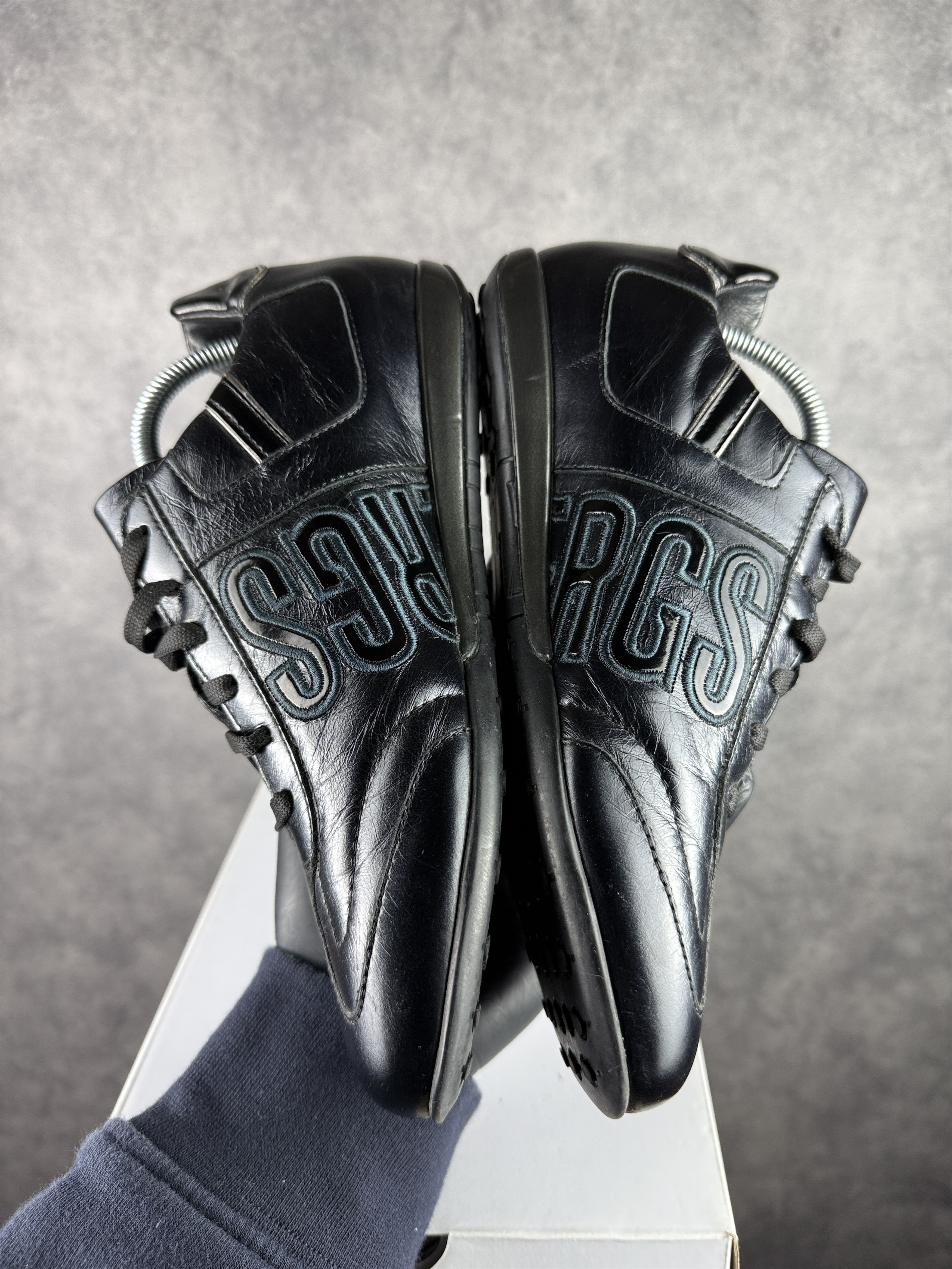 Dirk Bikkembergs Bikkembergs leather shoes patent leather Big Logo Spellout Size US 8 / IT 38 - 7 Thumbnail