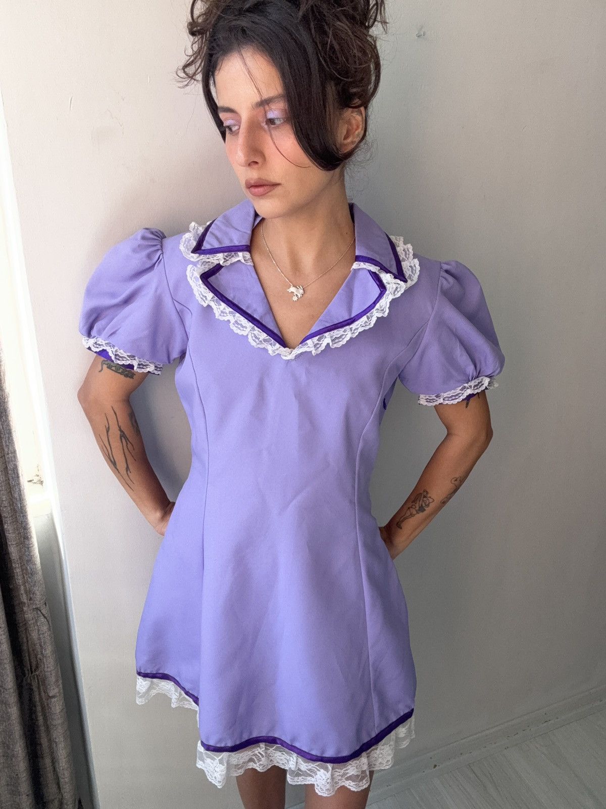 Vintage Vintage dress Size L / US 10 / IT 46 - 1 Thumbnail