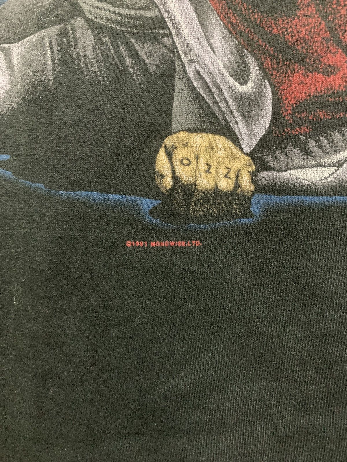 Black Sabbath × Supreme Vintage Rare Ozzy Osborne Blizzard Of Ozz 1991 T Shirt Size US L / EU 52-54 / 3 - 7 Thumbnail