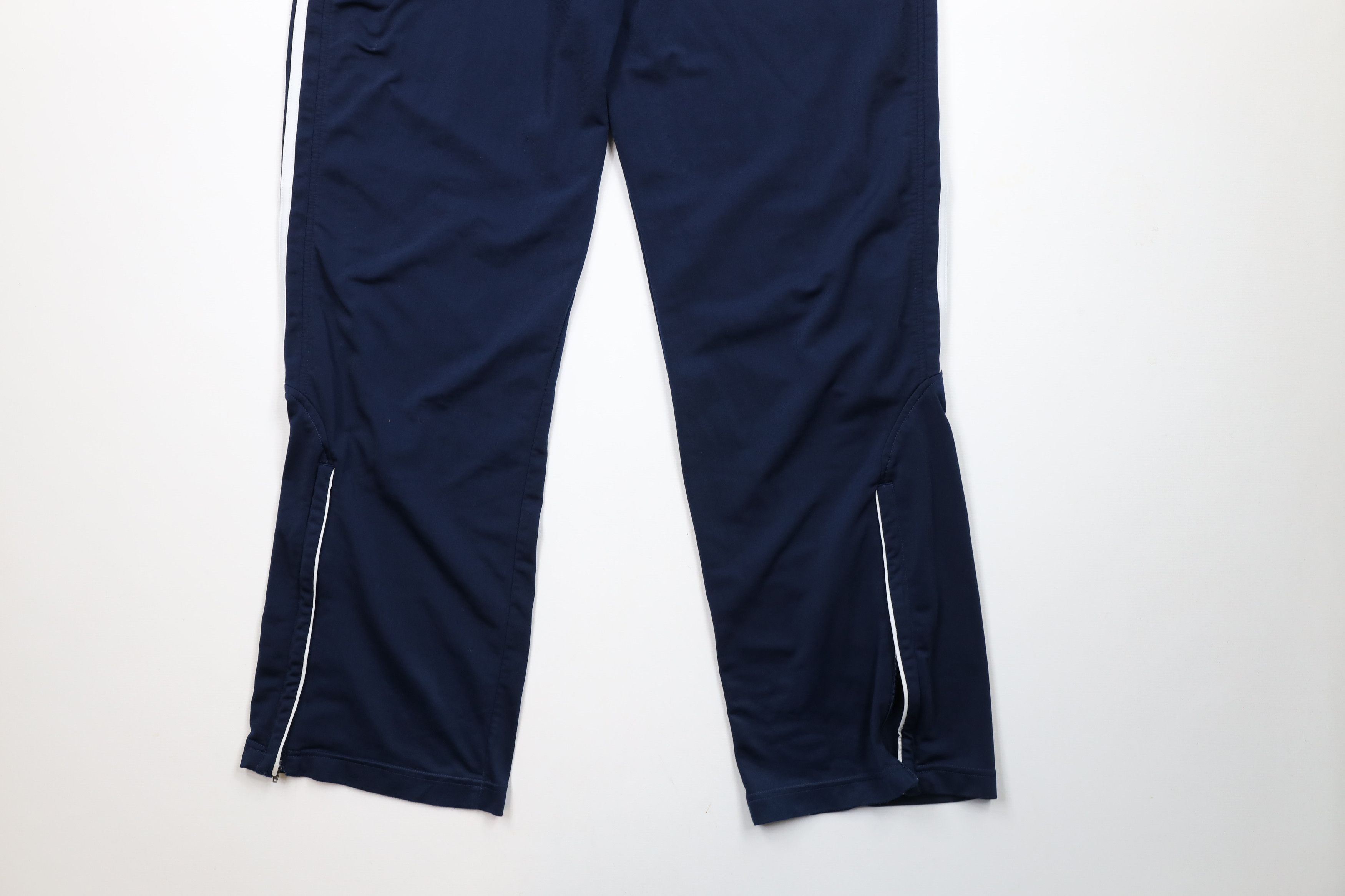 Adidas × Vintage Vintage Y2K Adidas Striped Spell Wide Leg Sweatpants Blue Size US 38 / EU 54 - 11 Thumbnail