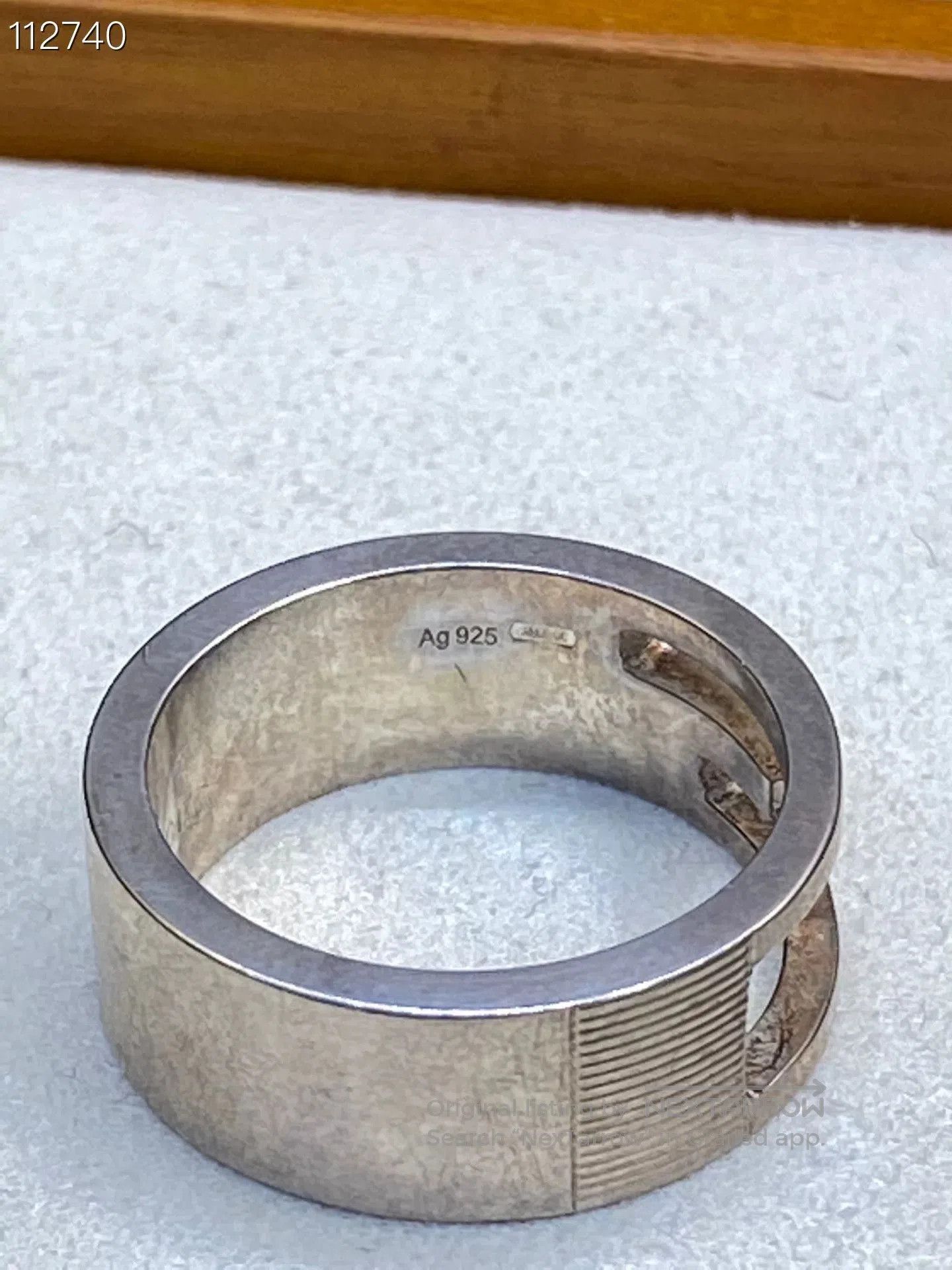 Gucci Gucci 925 Silver Ring Size 55. Size ONE SIZE - 6 Thumbnail