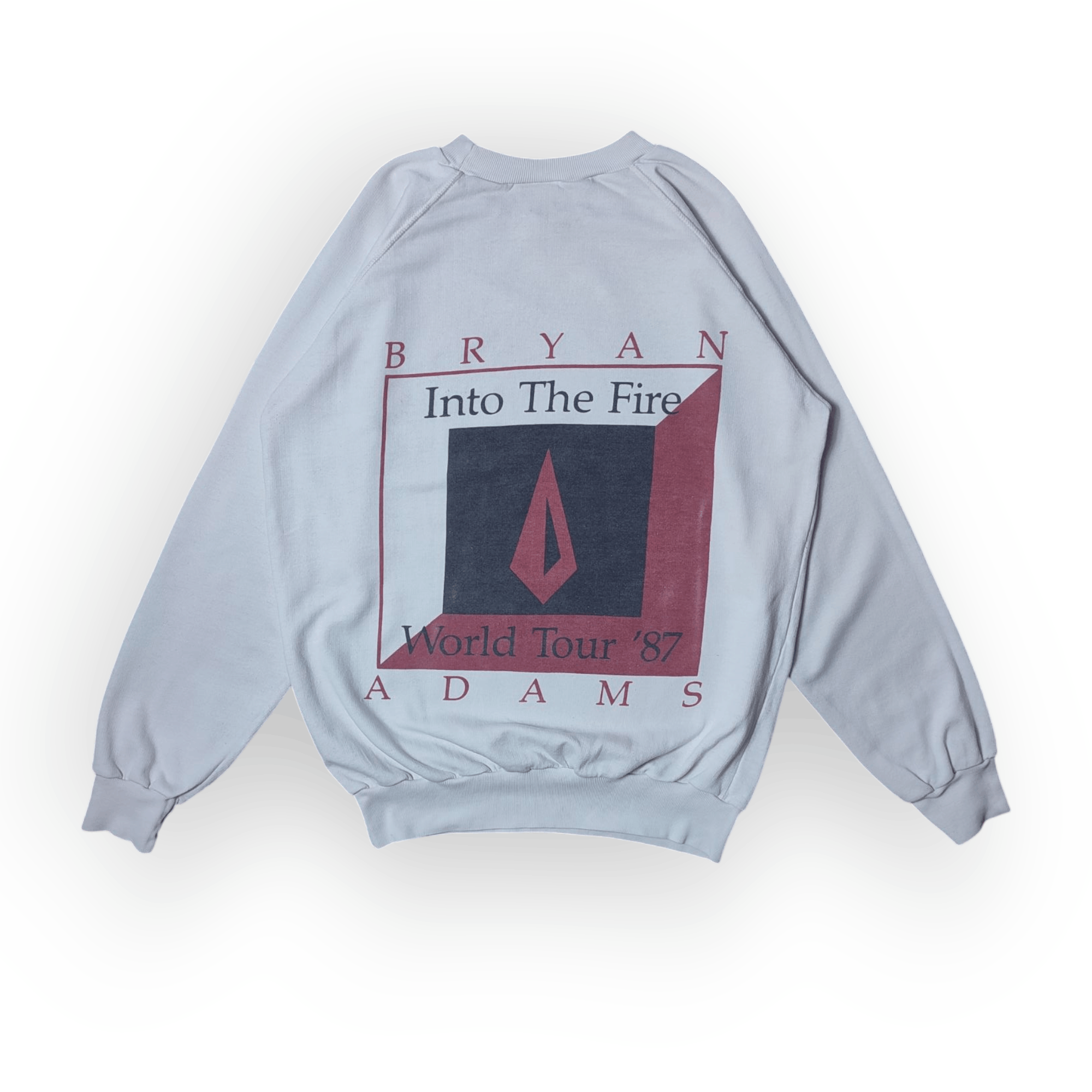 Band Tees 1987 Bryan Adams Into the Fire Tour Sweatshirt Size US S / EU 44-46 / 1 - 3 Thumbnail