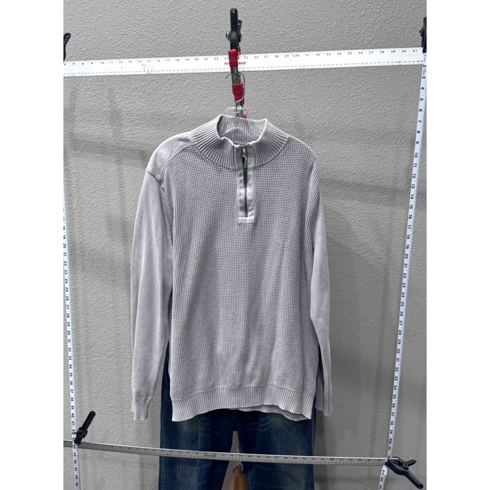 Tommy Bahama MINT Tommy Bahama Gray Knit Zip SWEATER 2XL XXL Shirt Mens Knit Zip Cardigan Multicolor 90s Size US XXL / EU 58 / 5 - 3 Thumbnail