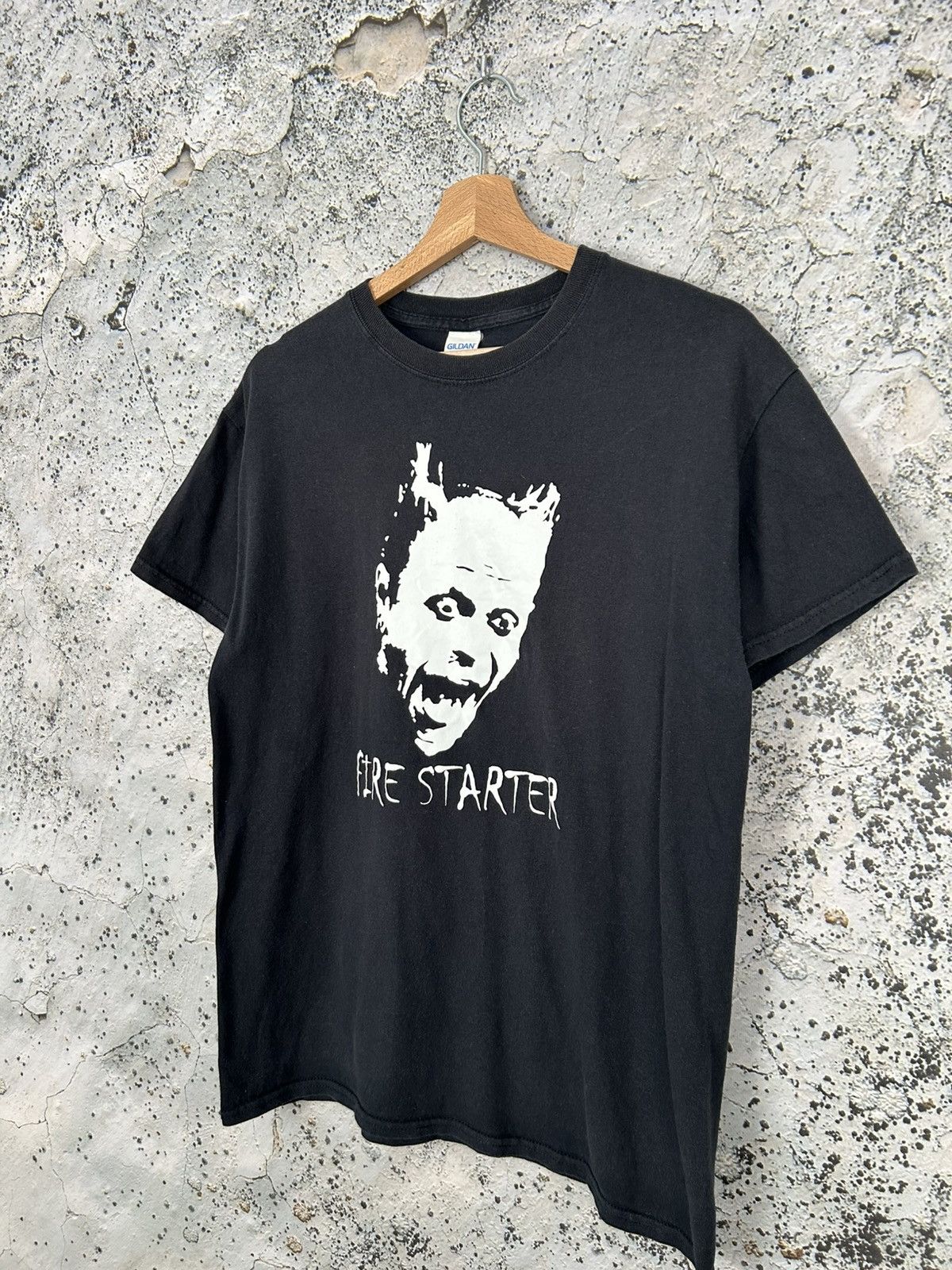 Band Tees Vintage The Prodigy Fire Starter Band Tee Hardcore Rare Size US M / EU 48-50 / 2 - 2 Thumbnail