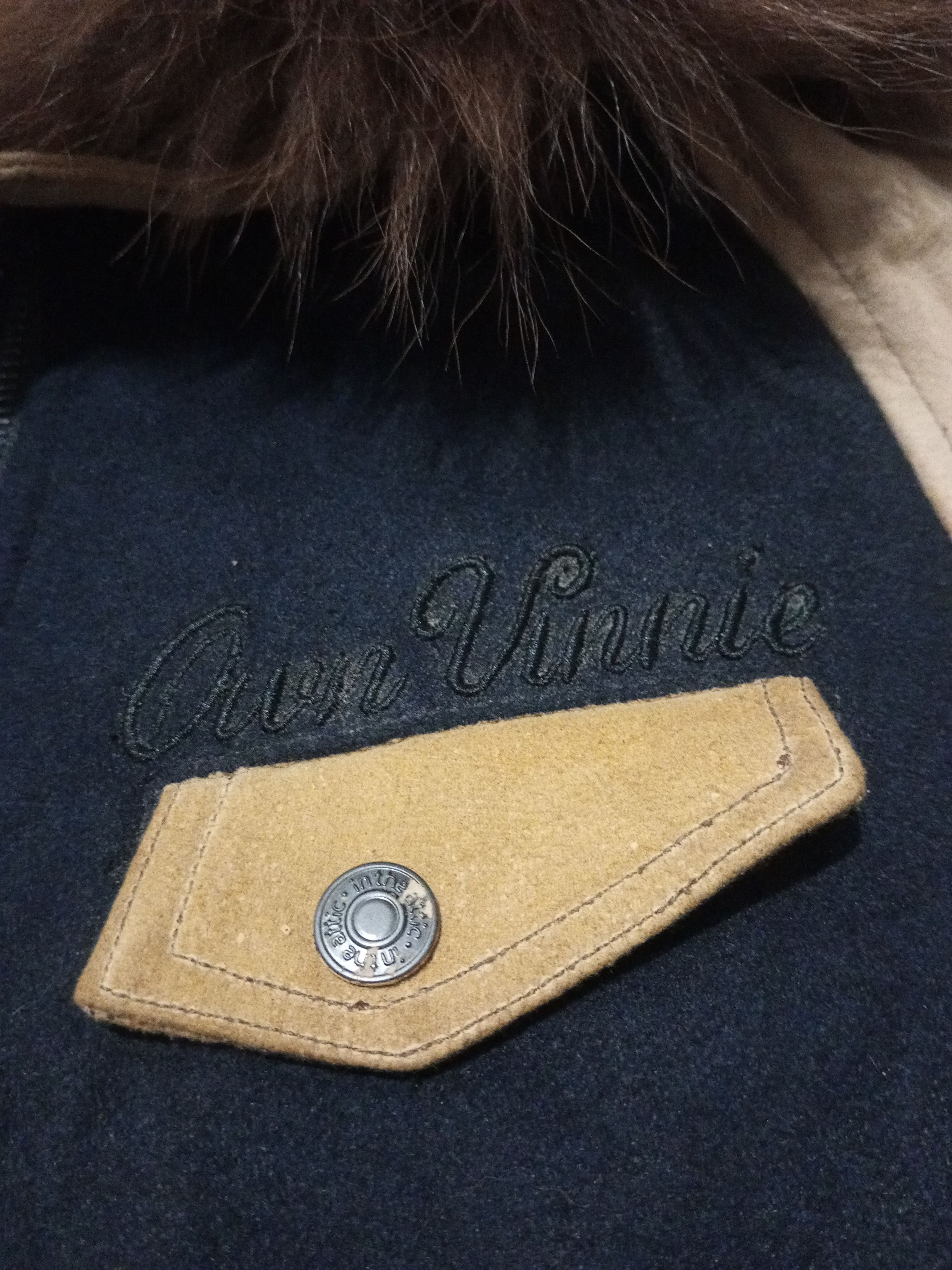 If Six Was Nine × In The Attic × Le Grande Bleu (L.G.B.) In The Attic - Fur bomber Raider Double Layer Double Zip up Size US M / EU 48-50 / 2 - 6 Thumbnail