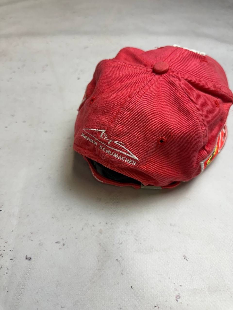 Ferrari Vintage Ferarri Schumacher Racing Y2K Cap Size ONE SIZE - 4 Thumbnail
