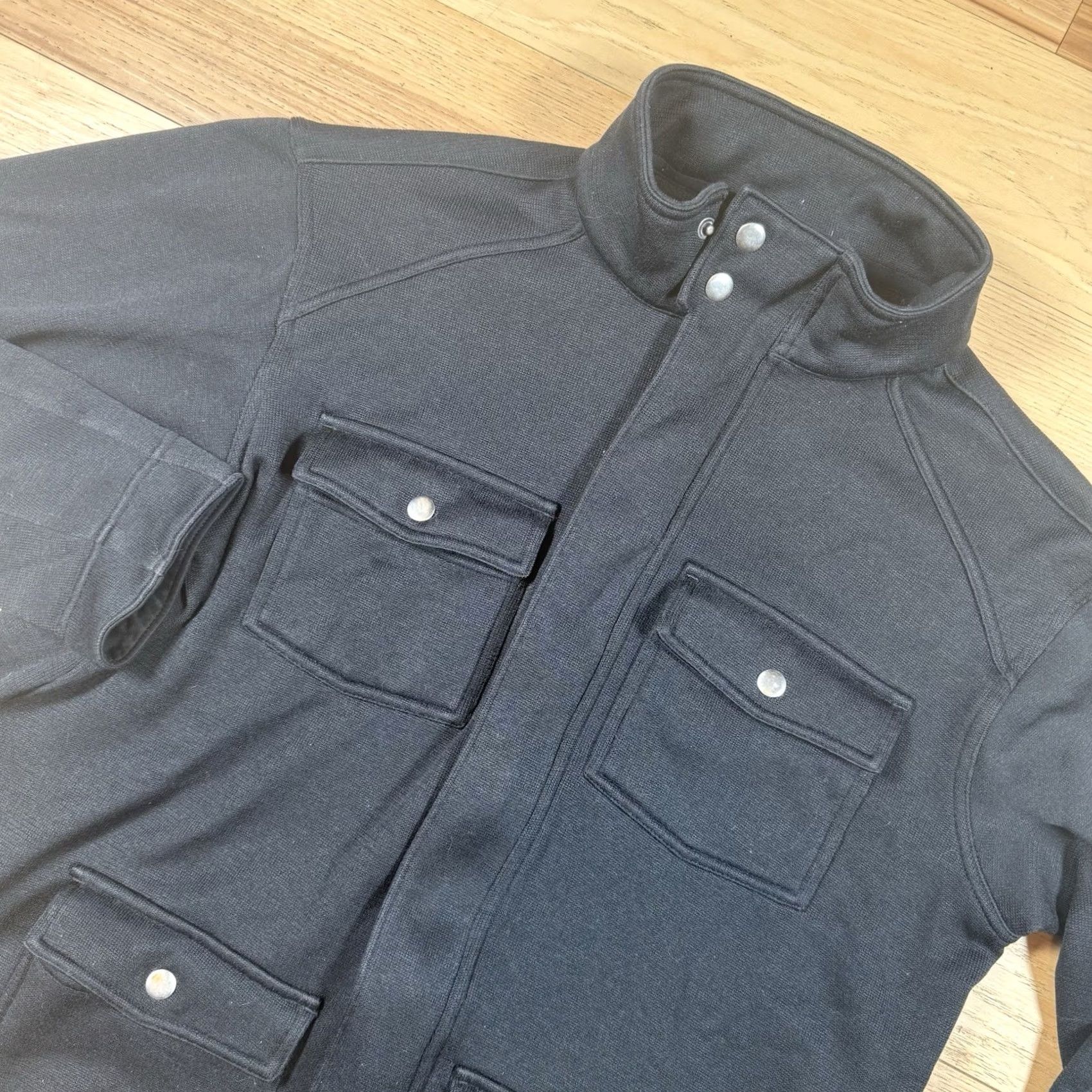 Patagonia VINTAGE Patagonia Jacket Full Zip Bomber Black L Mens Pocket Button Jacket Size US L / EU 52-54 / 3 - 2 Thumbnail
