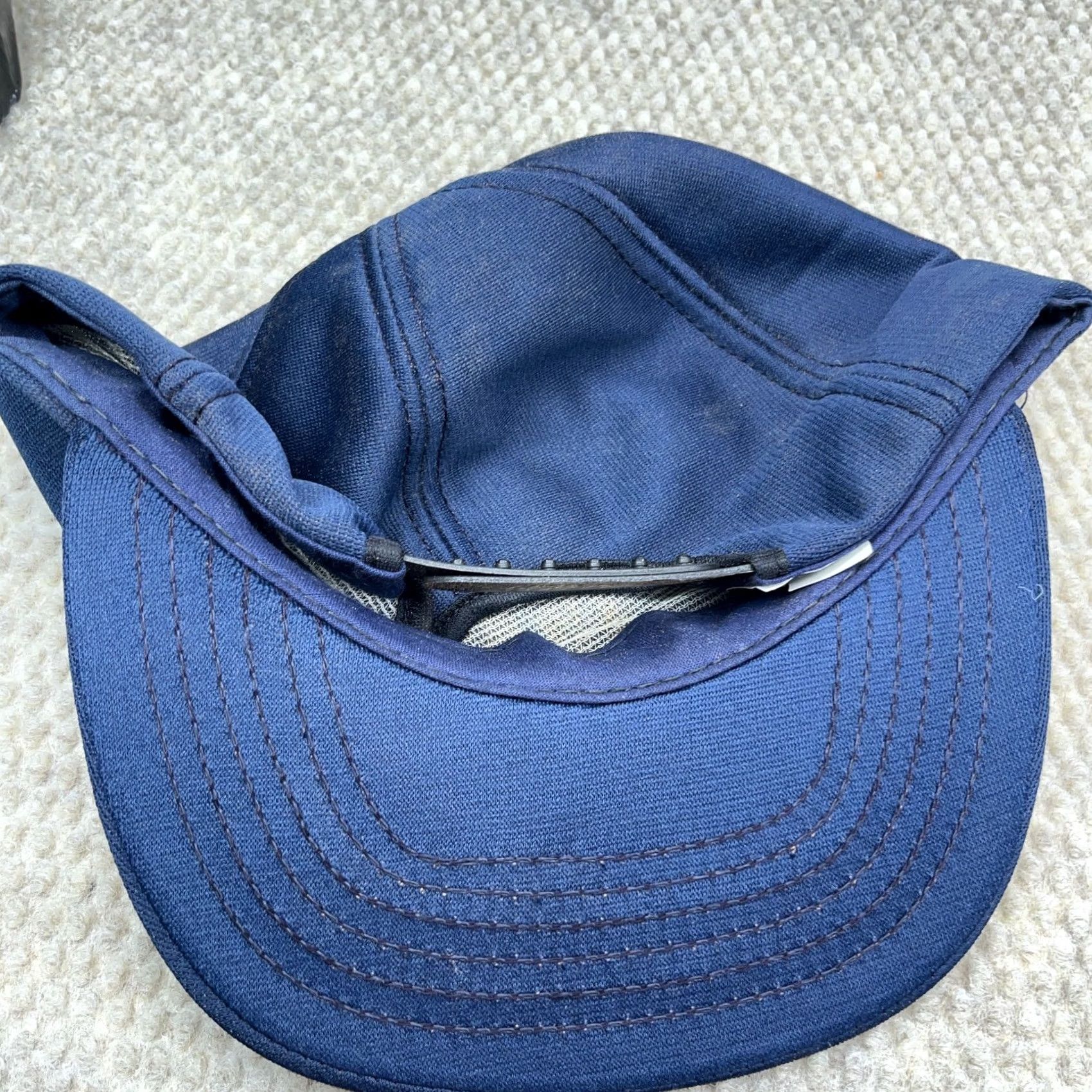 Vintage Vintage UMWA Trucker Hat Cap Mine Coal Mining Union Leafs Puffy 80s Made In USA Size ONE SIZE - 5 Thumbnail