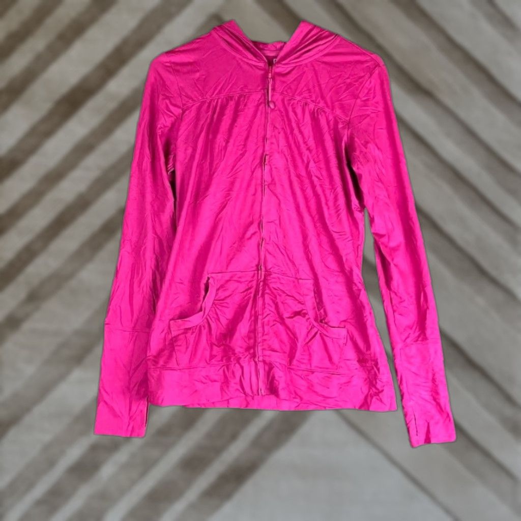 Vintage REI Womens Jacket Pink Lightweight Zip Up Front Pockets Stretch Small Size S / US 4 / IT 40 - 1 Thumbnail