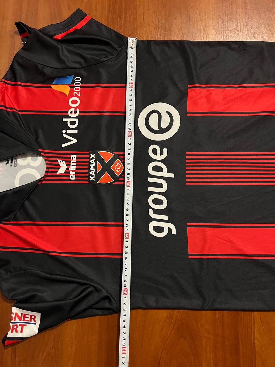 Erima 2016/17 NEUCHATEL XAMAX #17 HOME SOCCER JERSEY FOOTBALLSHIRT Size US L / EU 52-54 / 3 - 19 Thumbnail