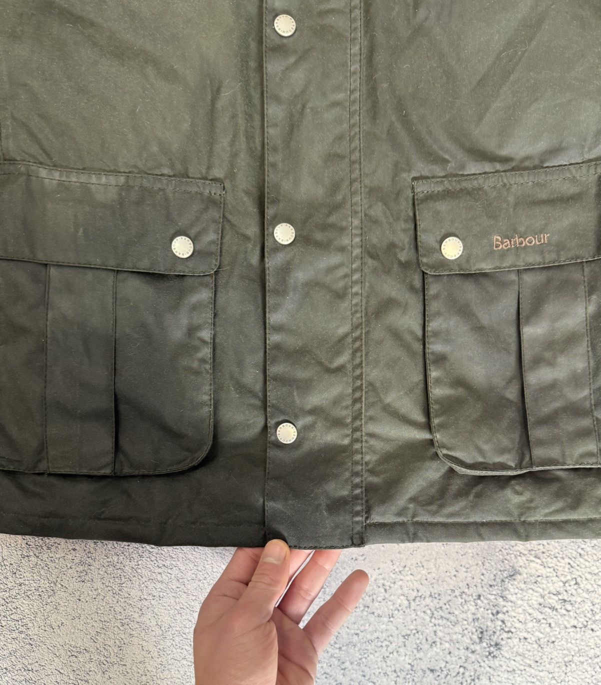Barbour Barbour International Duke Waxed Jacket Men M MWX0337 Biker Size US M / EU 48-50 / 2 - 23 Thumbnail