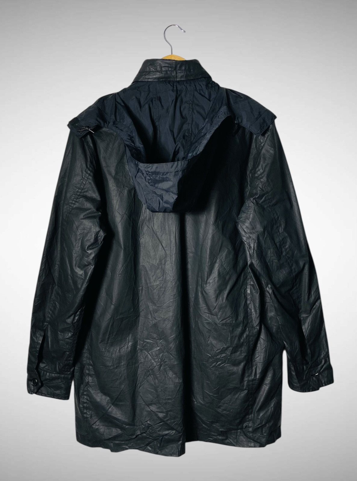 Margaret Howell Vintage Margaret Howell Wax Jacket (Hidden Hoodie) Size US L / EU 52-54 / 3 - 2 Thumbnail
