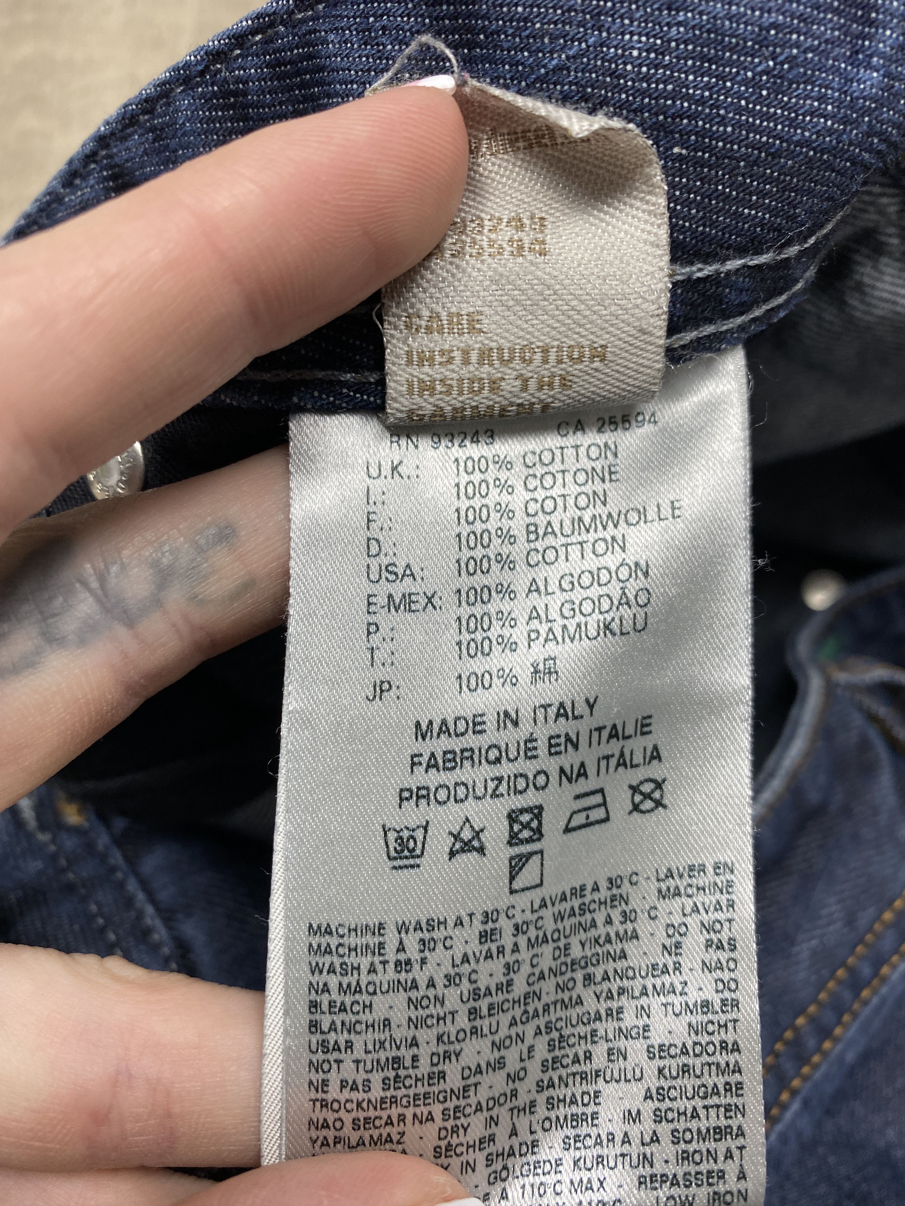 Diesel Diesel Krooley Vintage Mens Denim Pants Jeans Size US 34 / EU 50 - 6 Thumbnail