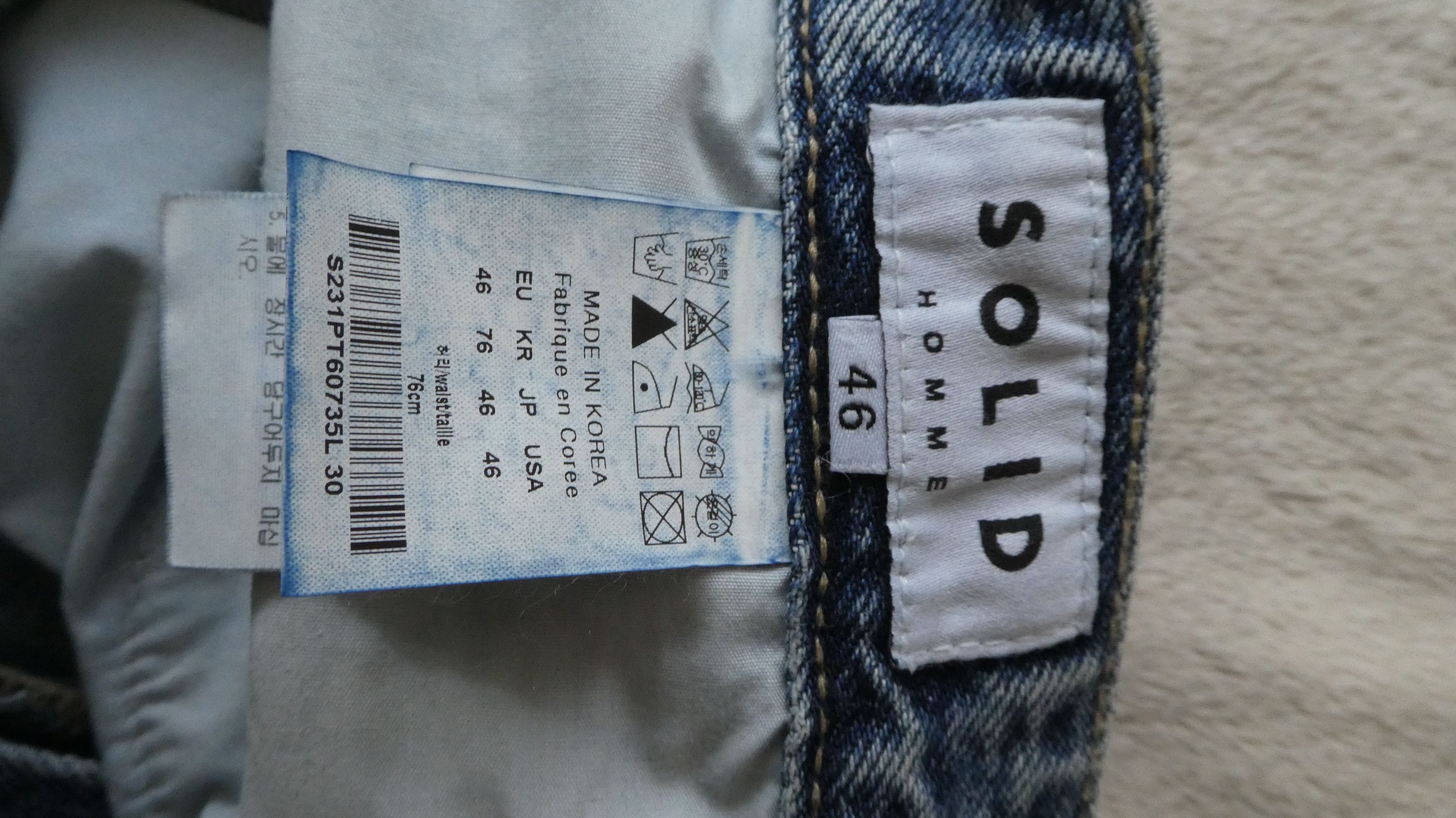 Solid Homme Solid Homme Cropped Jeans Size US 30 / EU 46 - 11 Thumbnail