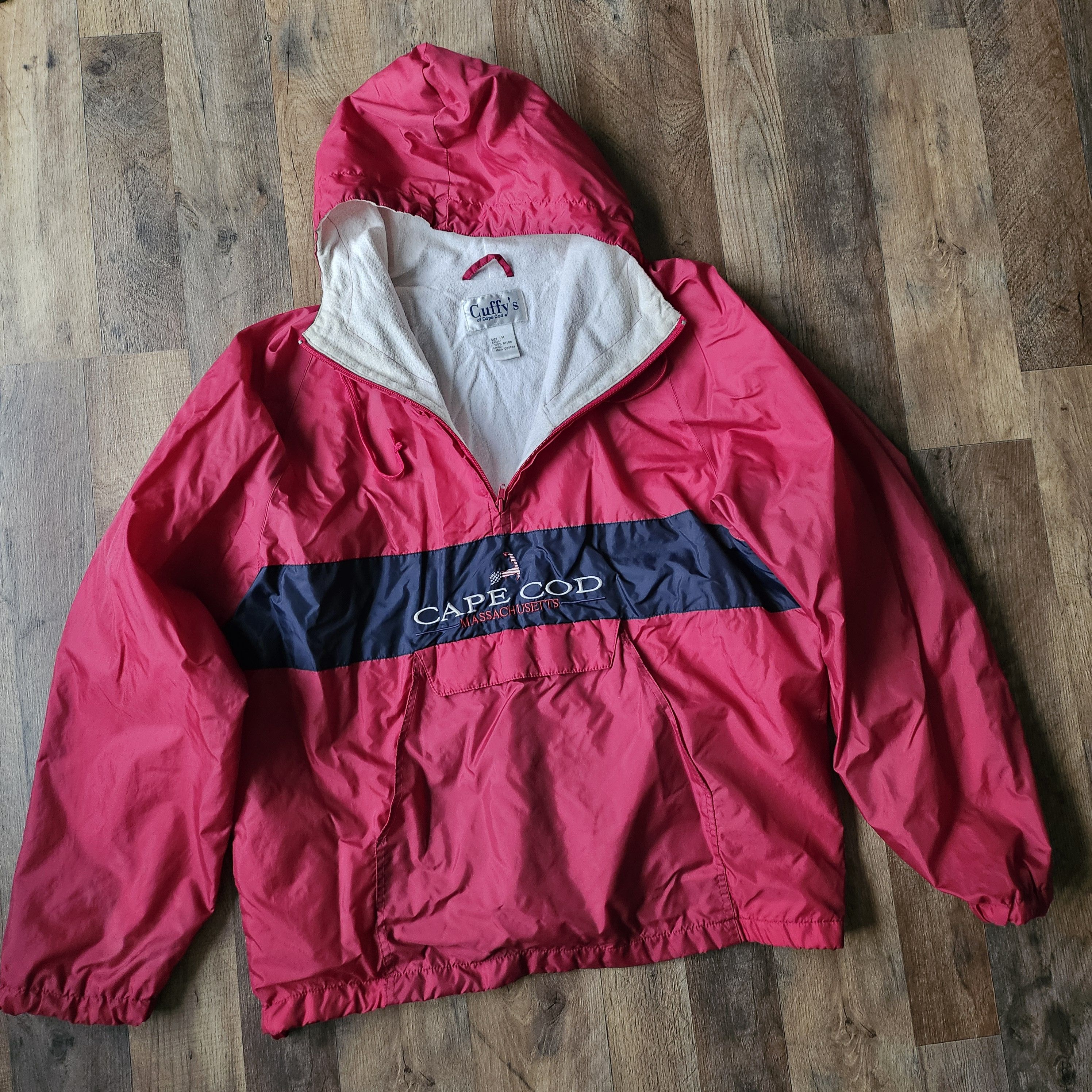 Vintage Cuffy's Cape Cod Nylon Jacket Men M Windbreaker 1/4 Zip Size US M / EU 48-50 / 2 - 1 Thumbnail