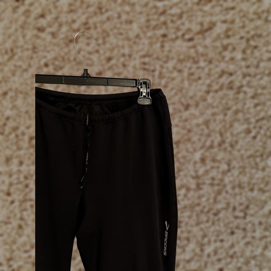 Brooks Brooks Pants Womens L Black Running Equilibrium Athetic Performance Women Size 36" / US 14 / IT 50 - 1 Thumbnail
