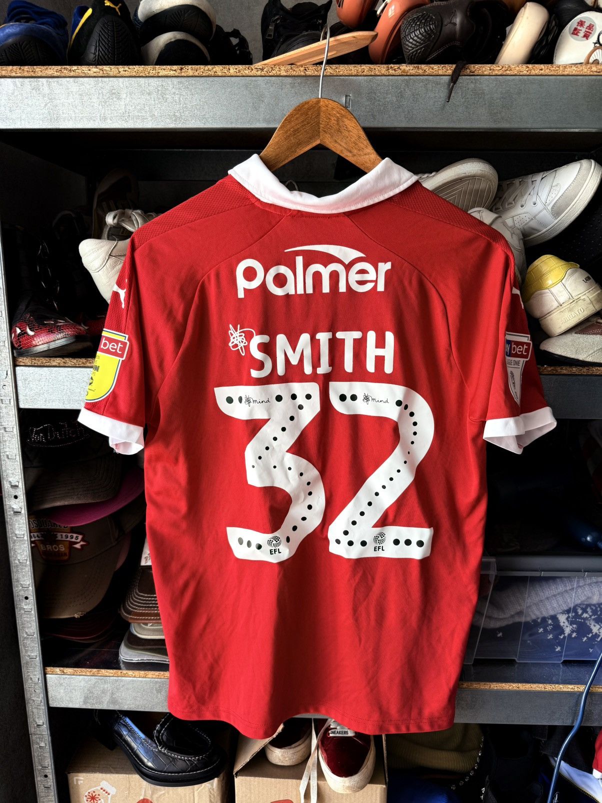 Puma MATCH ISSUE BARNSLEY FC PUMA 2018/19 FOOTBALL SHIRT JERSEY Size US M / EU 48-50 / 2 - 9 Thumbnail
