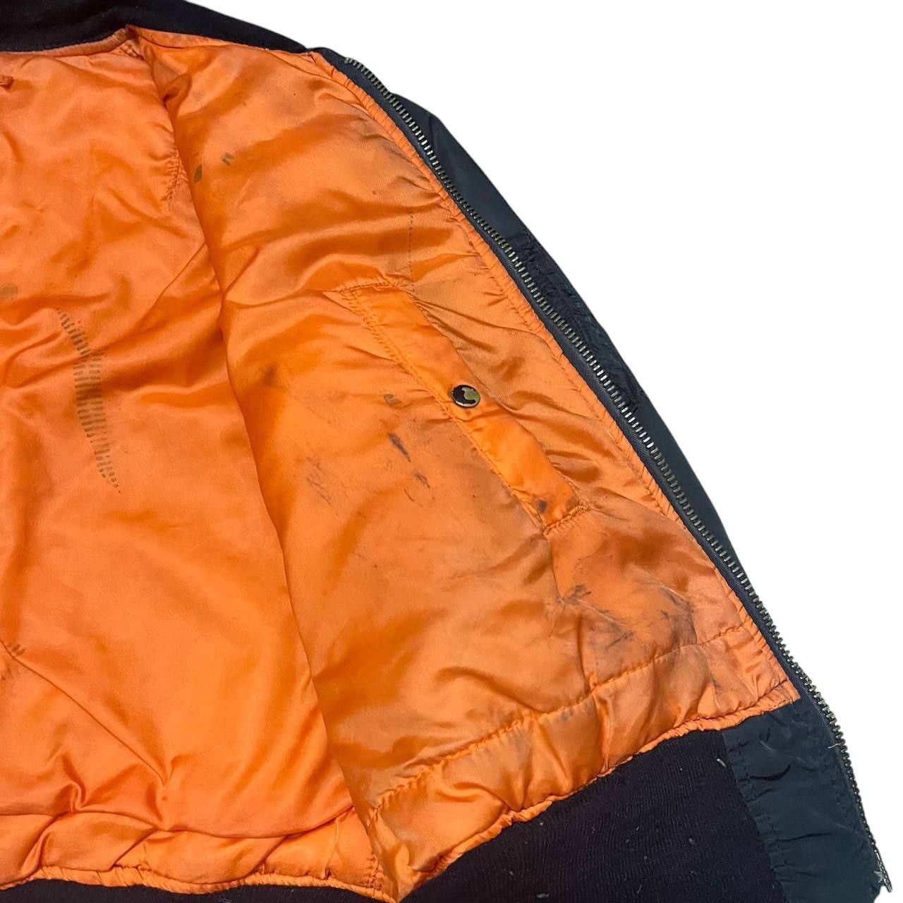 Vintage Vintage Ma 1 Flight Bomber Jacket Military Size US L / EU 52-54 / 3 - 8 Thumbnail