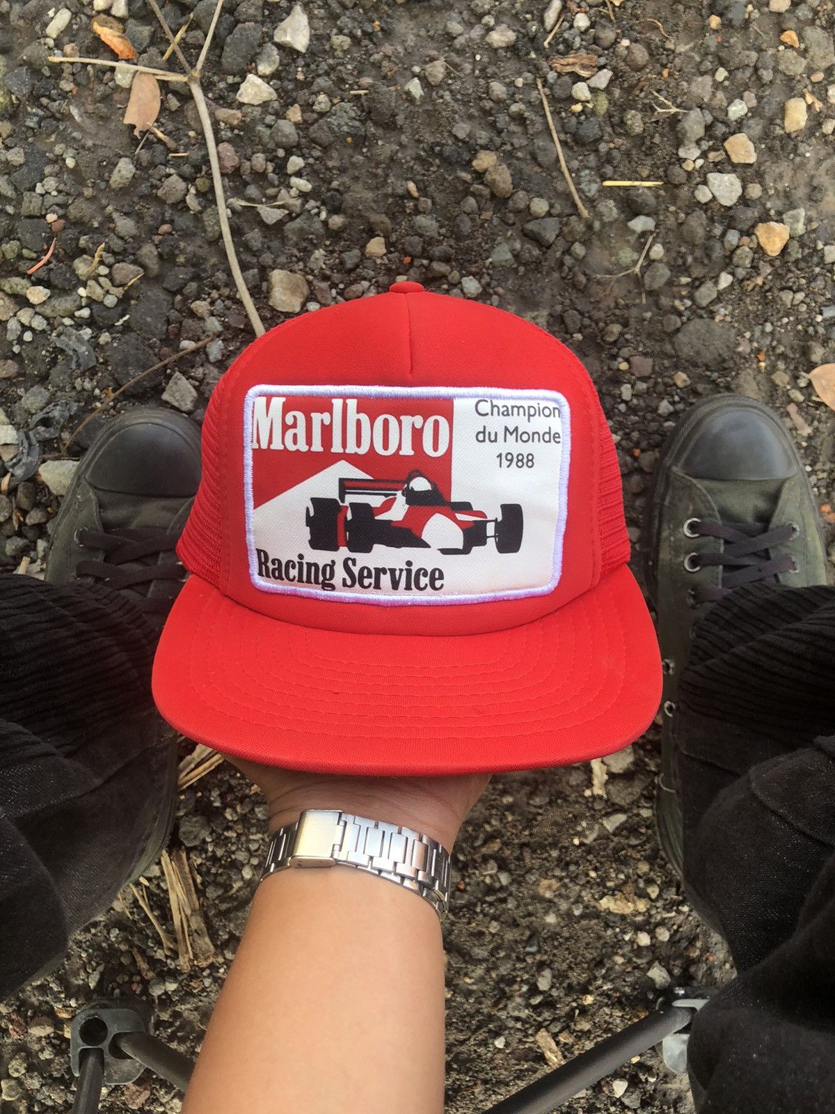 Marlboro 🔥RARE🔥Vintage Marlboro F1 Racing Service 1988 Size ONE SIZE - 2 Thumbnail