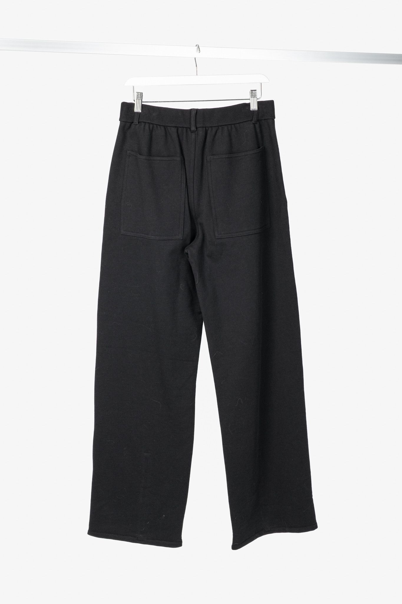Tibi Tibi Cecil Black Peruvian Cotton Sweatpant Size 28" / US 6 / IT 42 - 2 Thumbnail